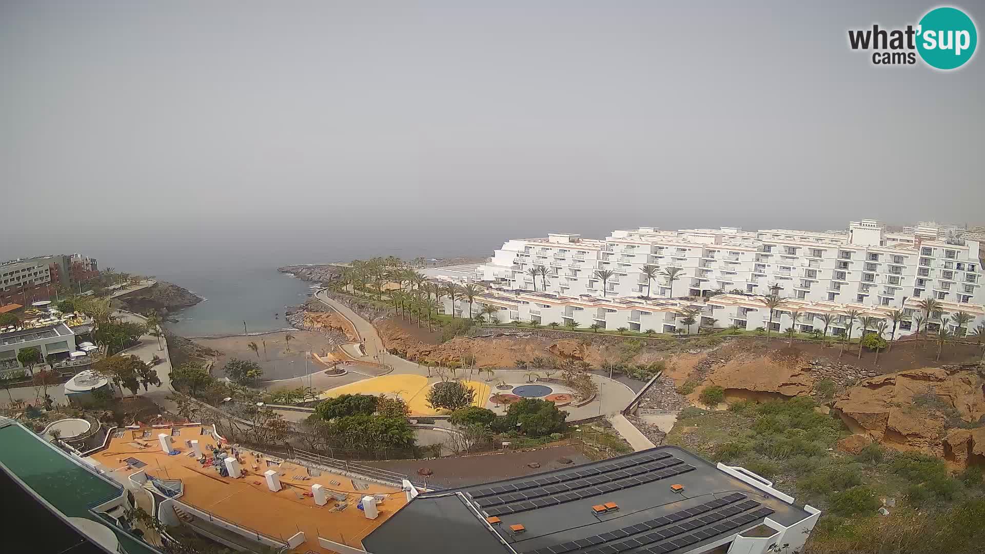 Live-Webcam Las Galgas Strand – Playa Paraiso – Insel La Gomera – Costa Adeje – Teneriffa