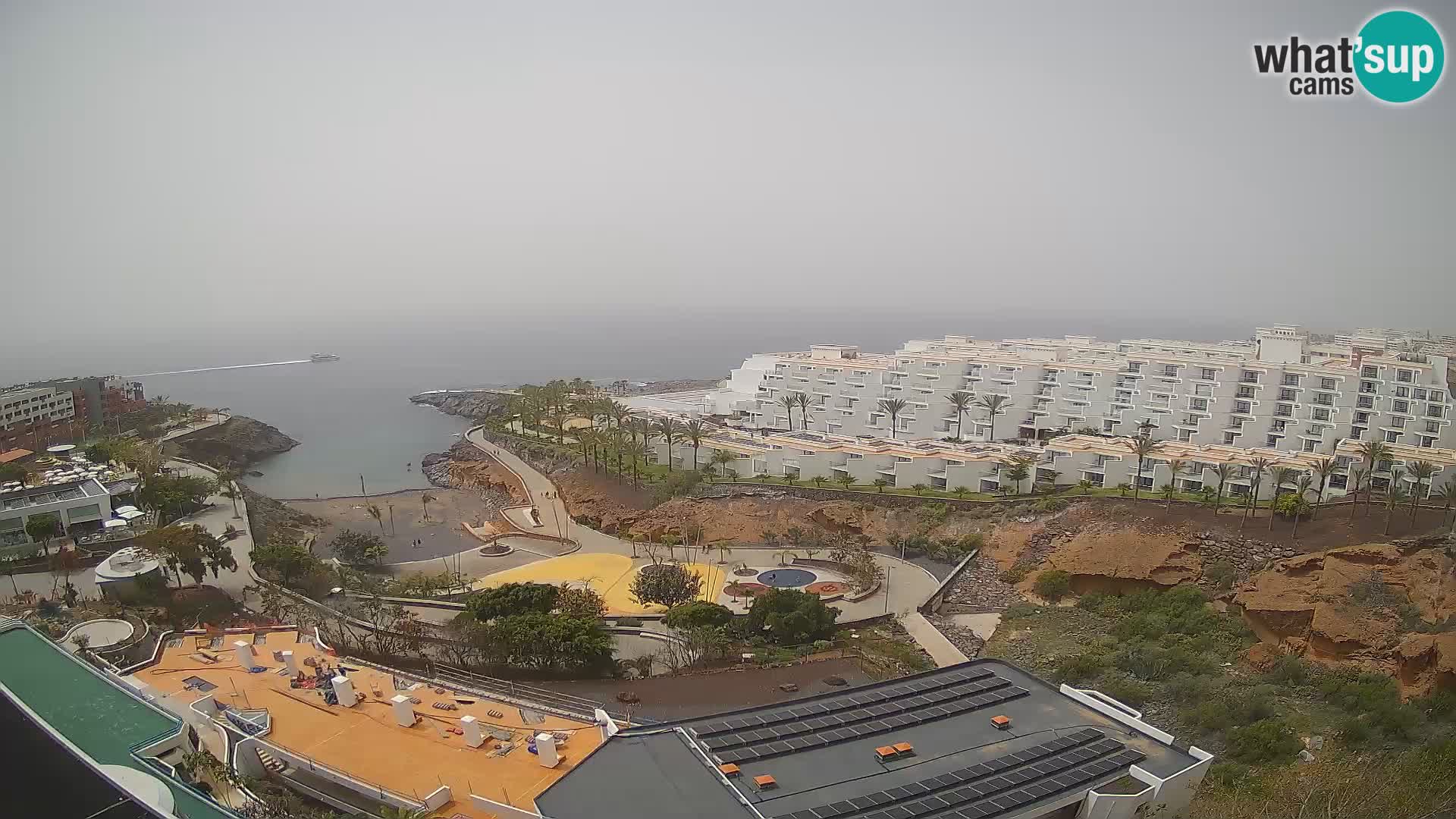 Live-Webcam Las Galgas Strand – Playa Paraiso – Insel La Gomera – Costa Adeje – Teneriffa