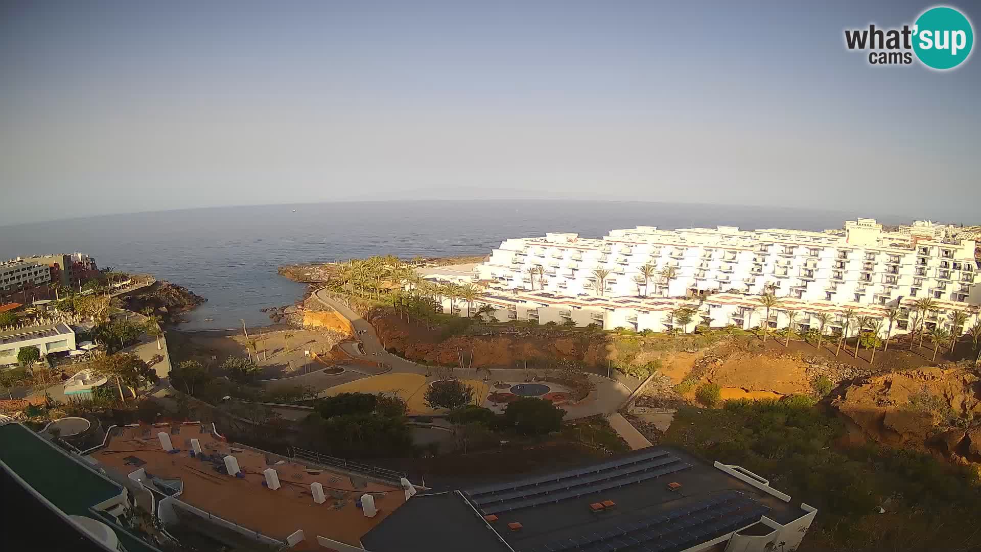 Live-Webcam Las Galgas Strand – Playa Paraiso – Insel La Gomera – Costa Adeje – Teneriffa