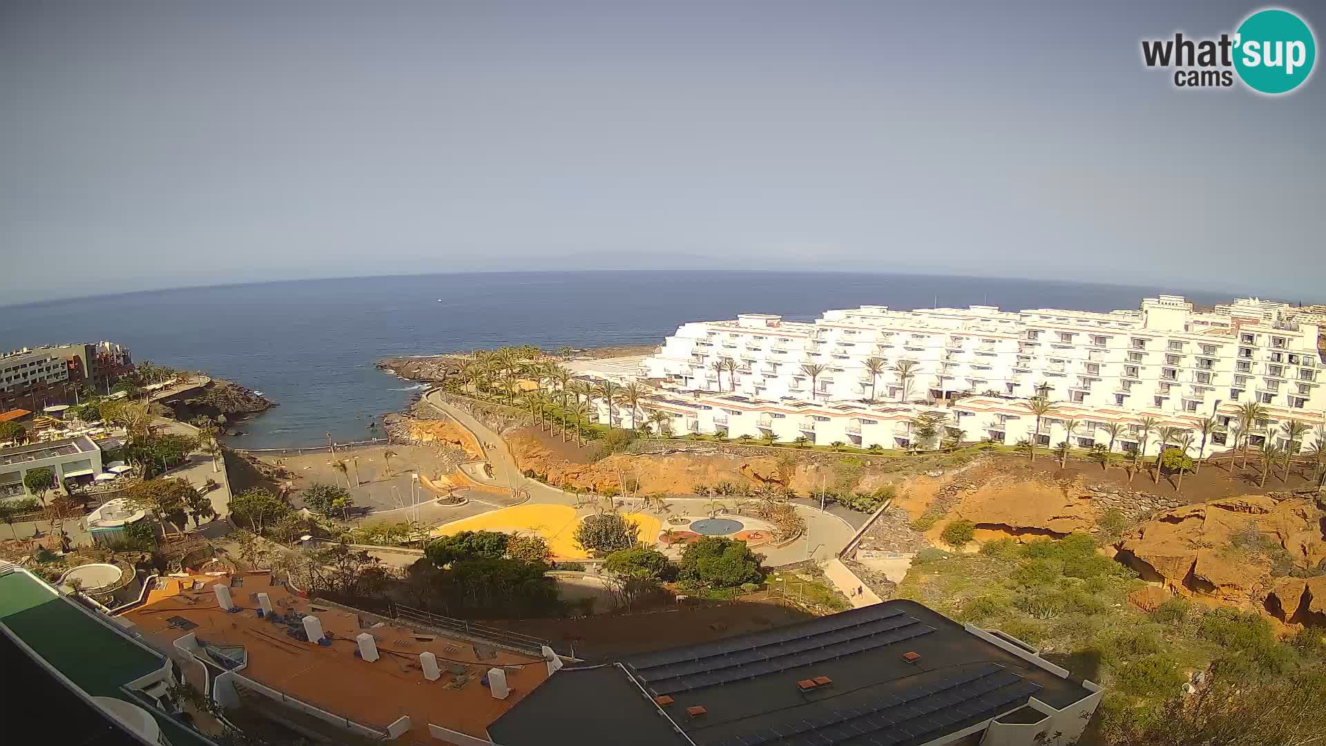 Webcam live spiaggia Las Galgas – Playa Paraiso – Isola La Gomera – Costa Adeje – Tenerife