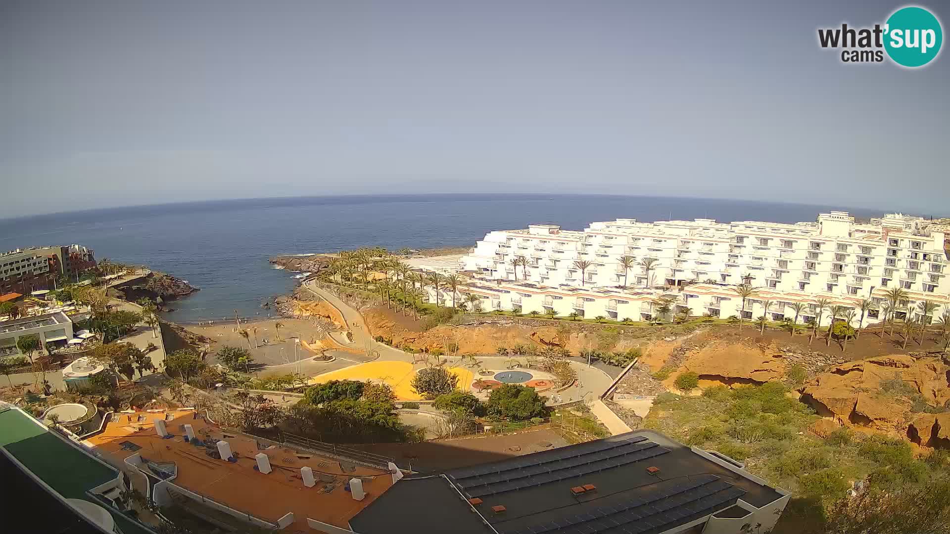 Webcam en direct Playa de Las Galgas – Playa Paraiso – île de La Gomera – Costa Adeje – Tenerife