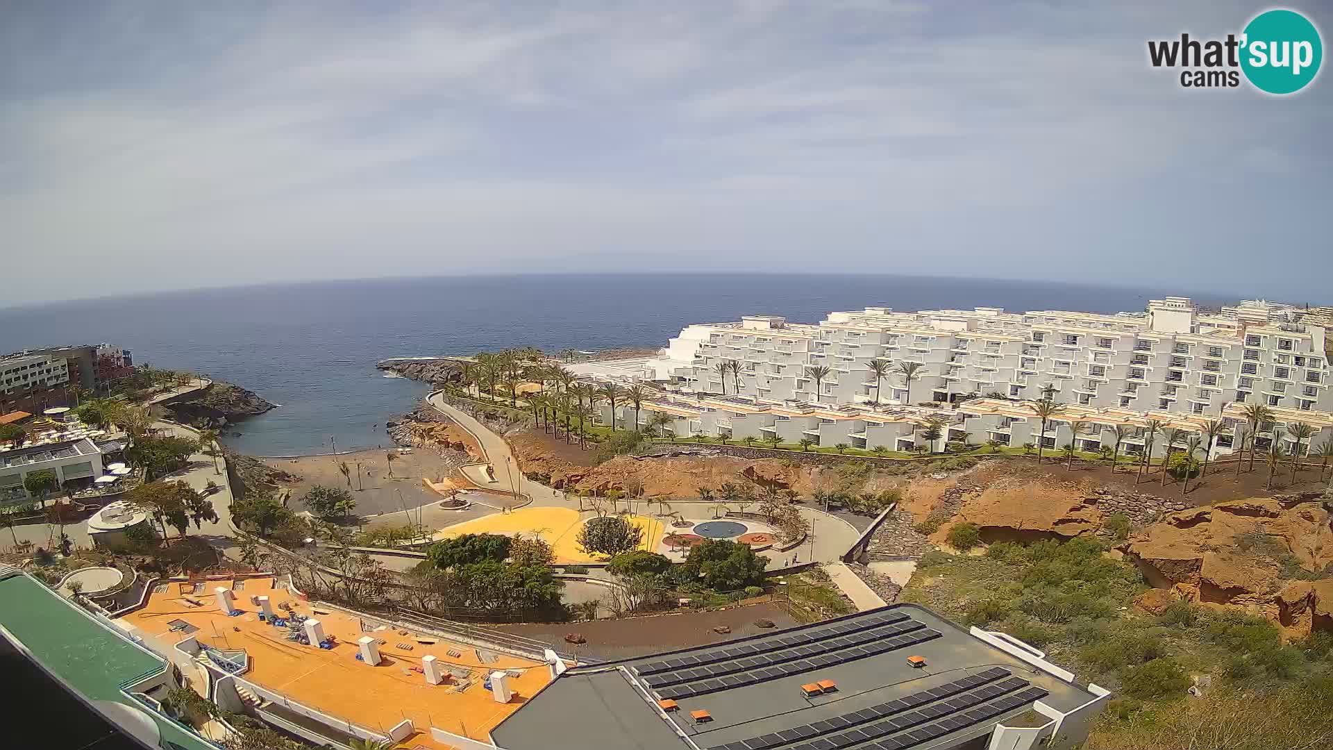 Live-Webcam Las Galgas Strand – Playa Paraiso – Insel La Gomera – Costa Adeje – Teneriffa