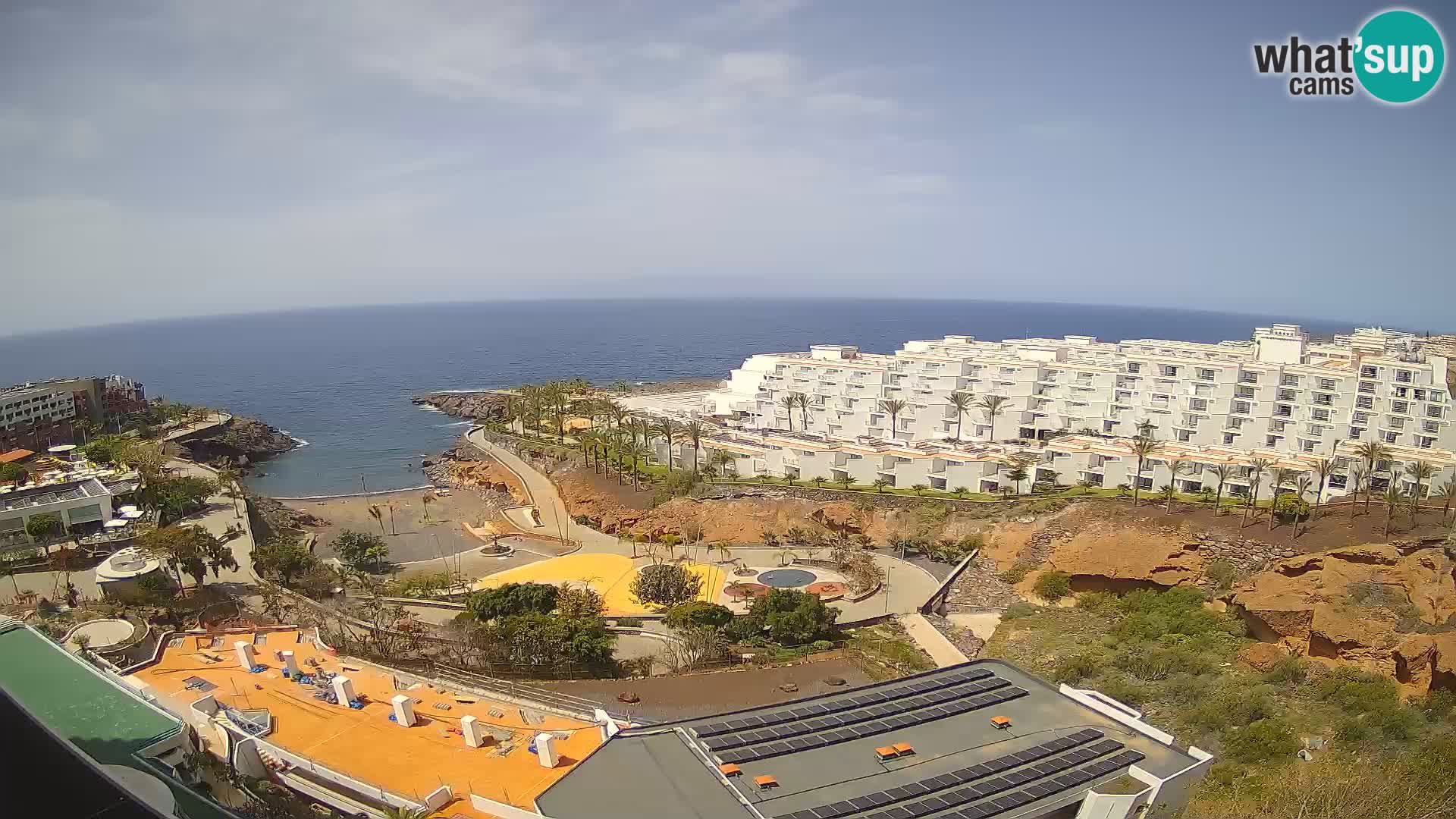 Webcam live spiaggia Las Galgas – Playa Paraiso – Isola La Gomera – Costa Adeje – Tenerife
