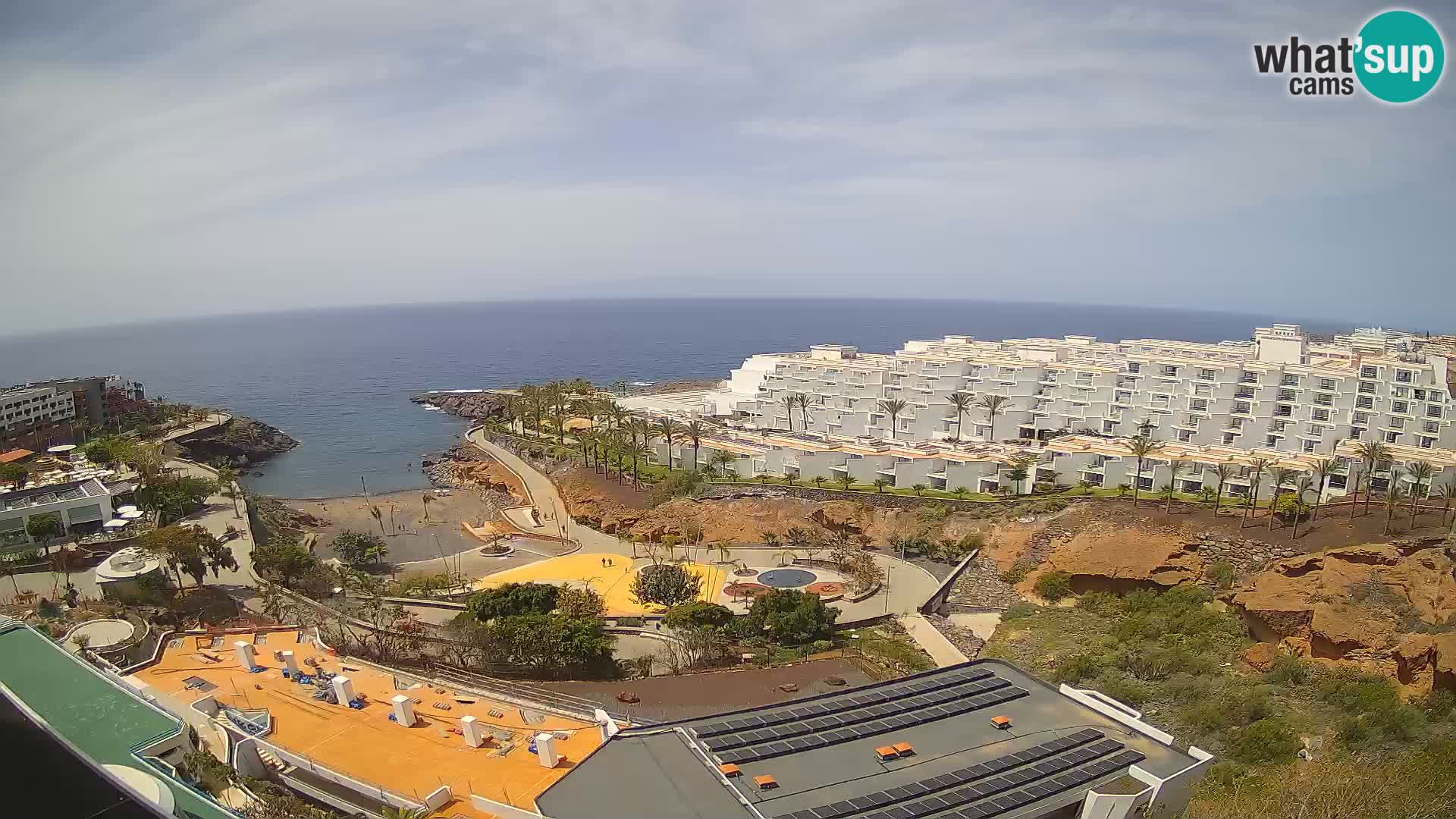 Webcam en direct Playa de Las Galgas – Playa Paraiso – île de La Gomera – Costa Adeje – Tenerife