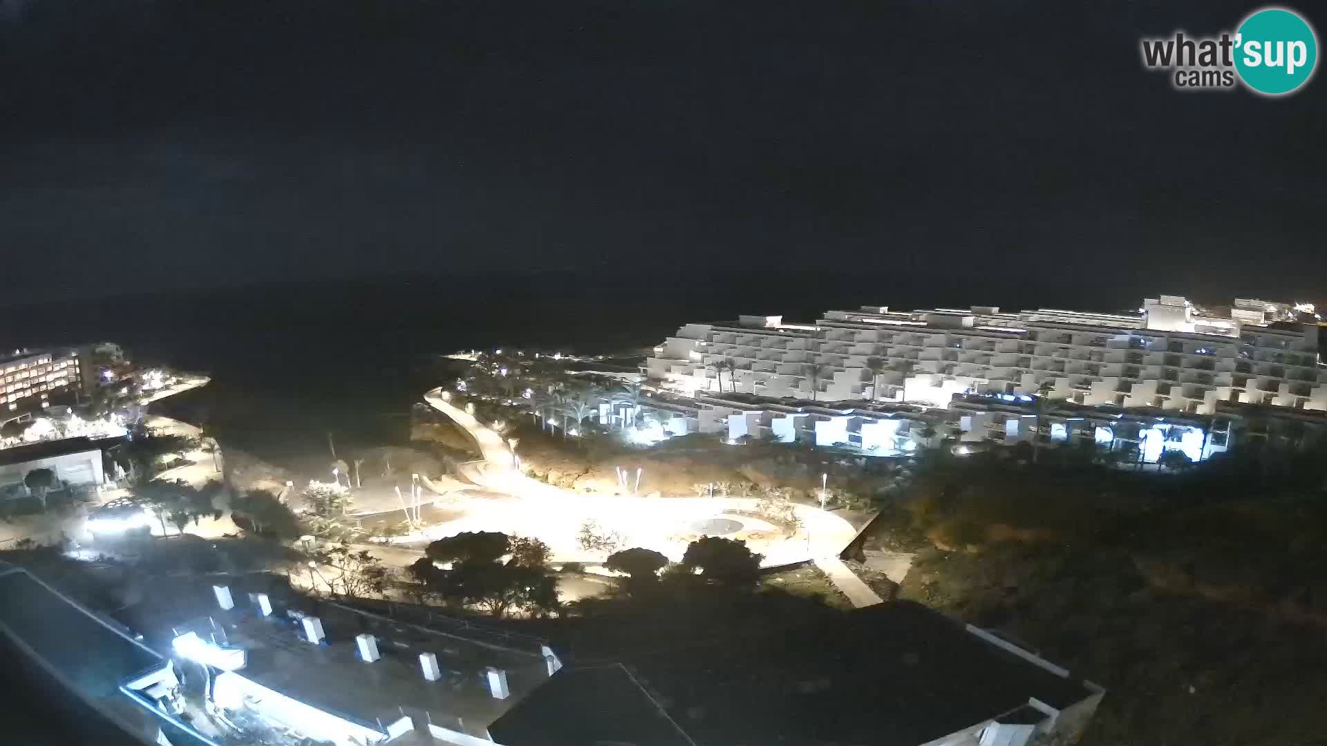 Live webcam Playa de Las Galgas – Playa Paraiso – La Gomera island – Adeje – Tenerife