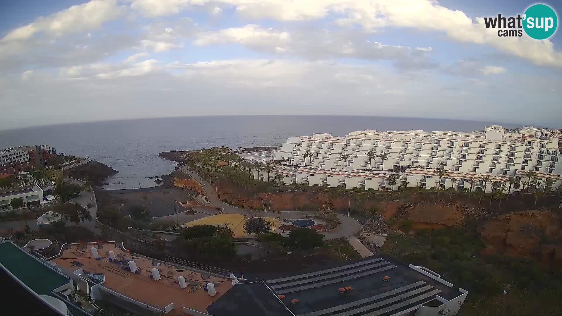 Webcam en vivo Playa de Las Galgas – Playa Paraíso – Isla de La Gomera – Costa Adeje – Tenerife