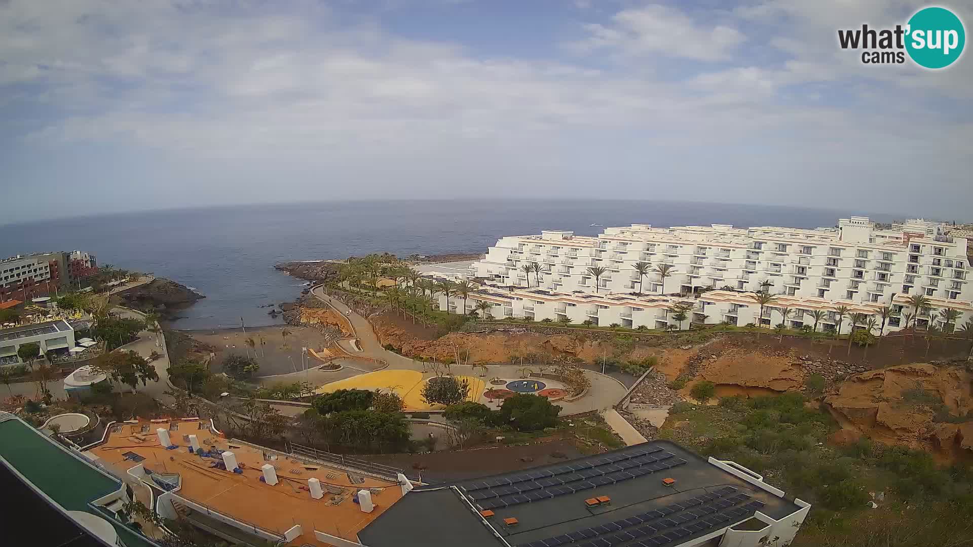 Webcam en vivo Playa de Las Galgas – Playa Paraíso – Isla de La Gomera – Costa Adeje – Tenerife