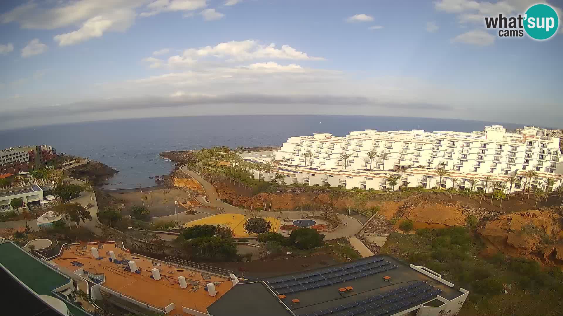 Webcam en vivo Playa de Las Galgas – Playa Paraíso – Isla de La Gomera – Costa Adeje – Tenerife
