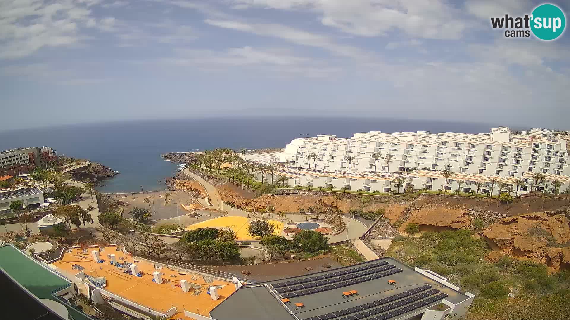 Webcam en direct Playa de Las Galgas – Playa Paraiso – île de La Gomera – Costa Adeje – Tenerife