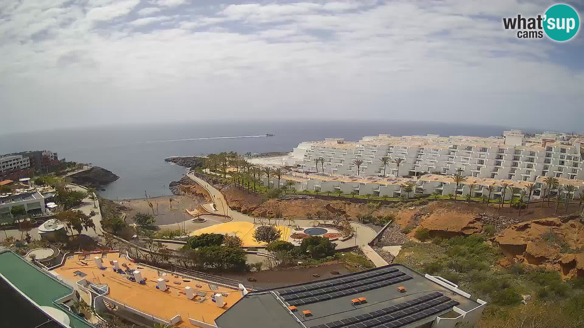 Webcam en vivo Playa de Las Galgas – Playa Paraíso – Isla de La Gomera – Costa Adeje – Tenerife