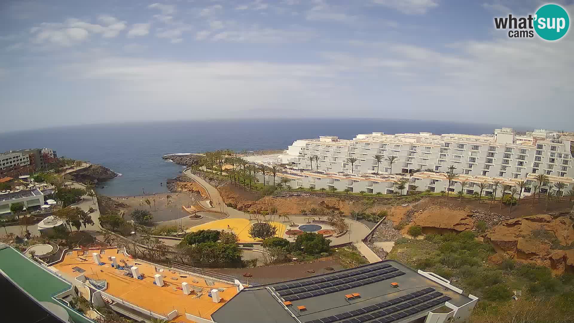 Live-Webcam Las Galgas Strand – Playa Paraiso – Insel La Gomera – Costa Adeje – Teneriffa
