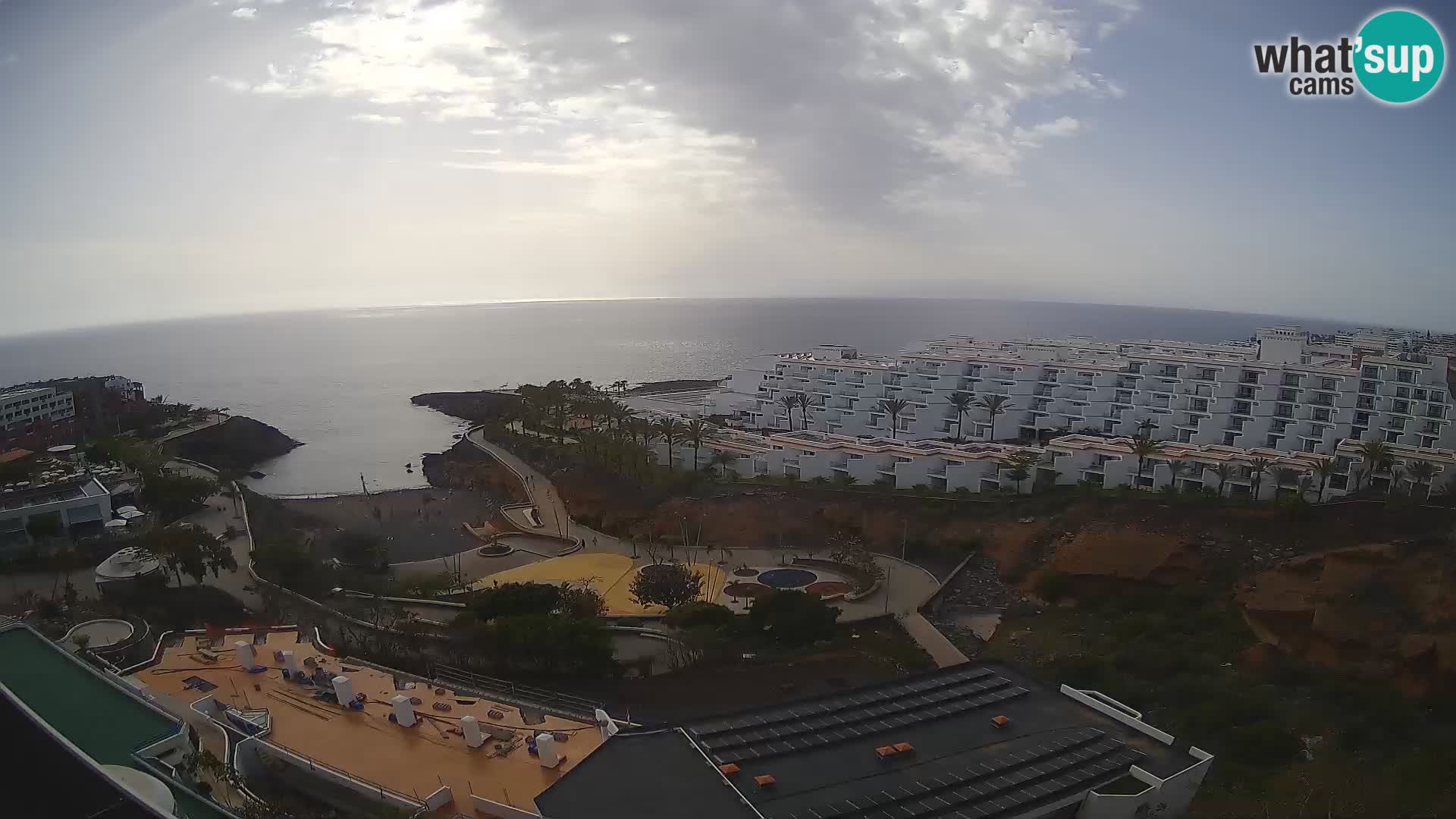 Web kamera uživo Playa de Las Galgas – Playa Paraiso – otok La Gomera – Costa Adeje – Tenerife