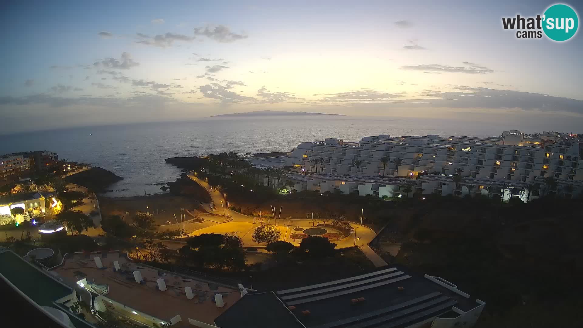 Live-Webcam Las Galgas Strand – Playa Paraiso – Insel La Gomera – Costa Adeje – Teneriffa