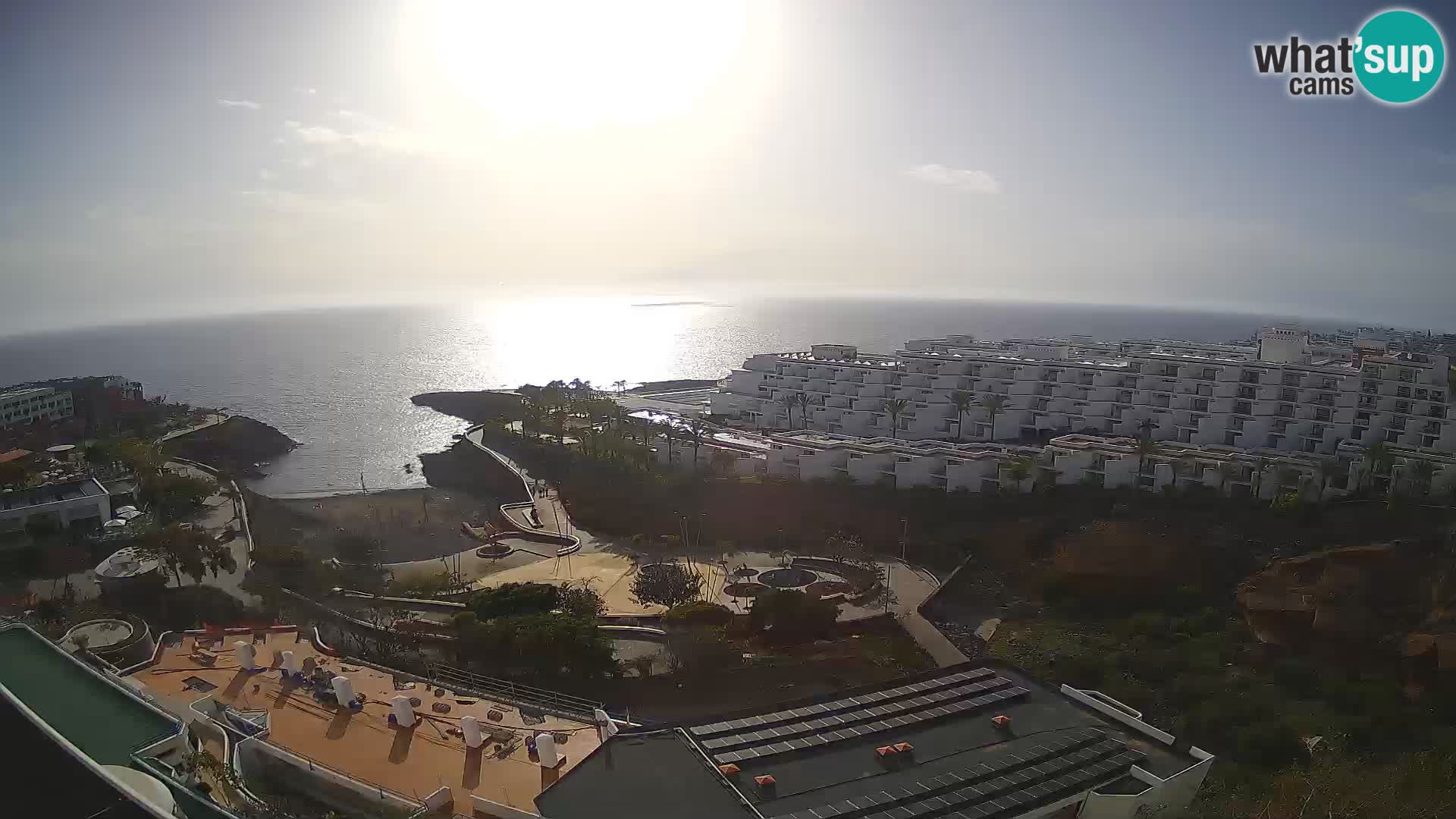 Web kamera uživo Playa de Las Galgas – Playa Paraiso – otok La Gomera – Costa Adeje – Tenerife