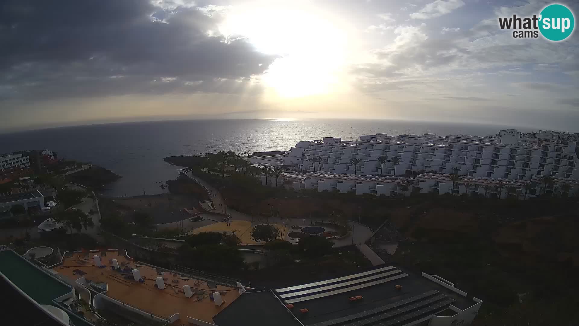 Webcam en direct Playa de Las Galgas – Playa Paraiso – île de La Gomera – Costa Adeje – Tenerife