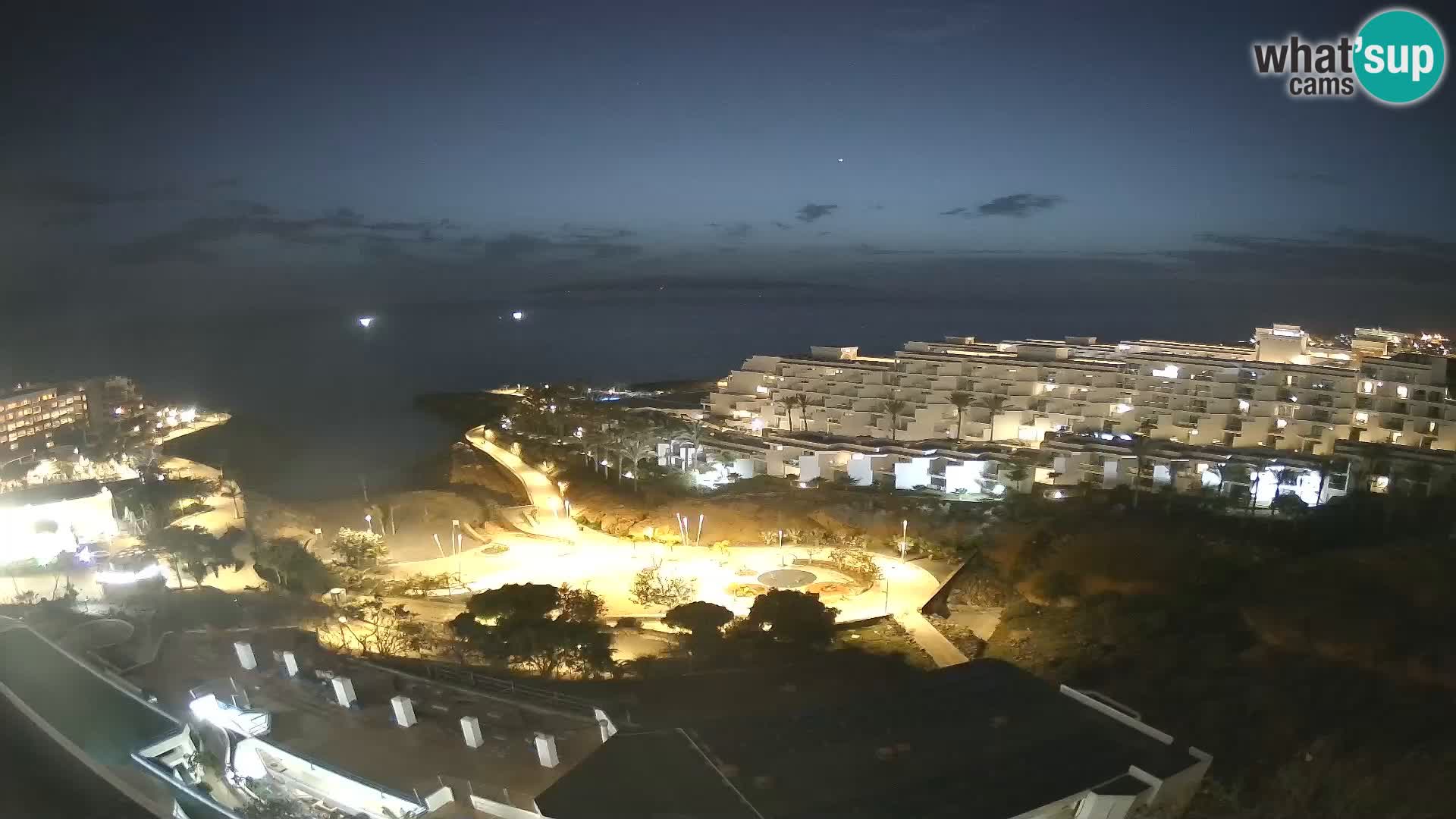 Webcam en vivo Playa de Las Galgas – Playa Paraíso – Isla de La Gomera – Costa Adeje – Tenerife