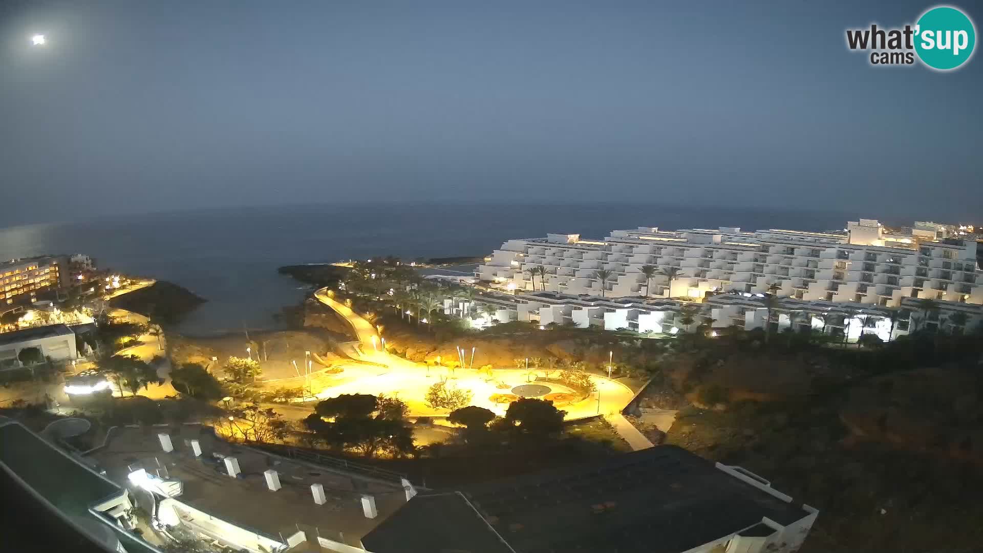 Webcam en vivo Playa de Las Galgas – Playa Paraíso – Isla de La Gomera – Costa Adeje – Tenerife