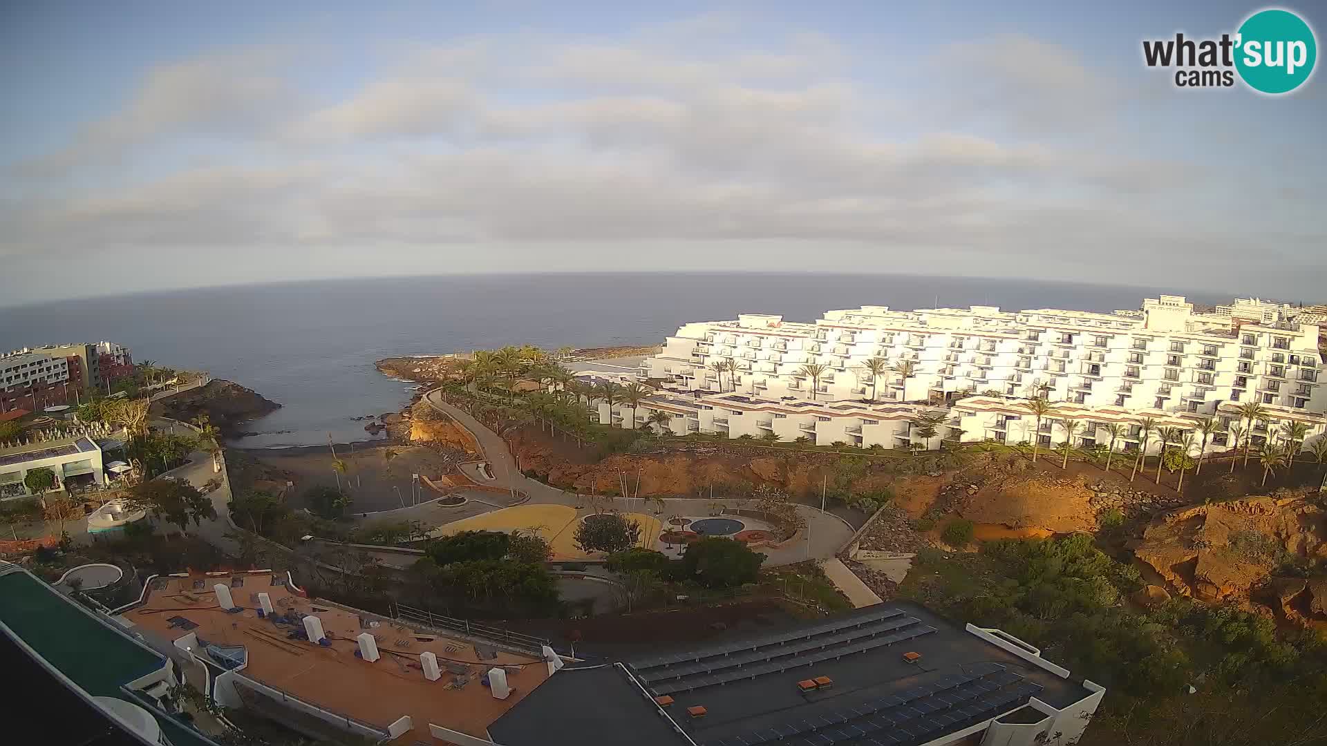 Webcam en vivo Playa de Las Galgas – Playa Paraíso – Isla de La Gomera – Costa Adeje – Tenerife