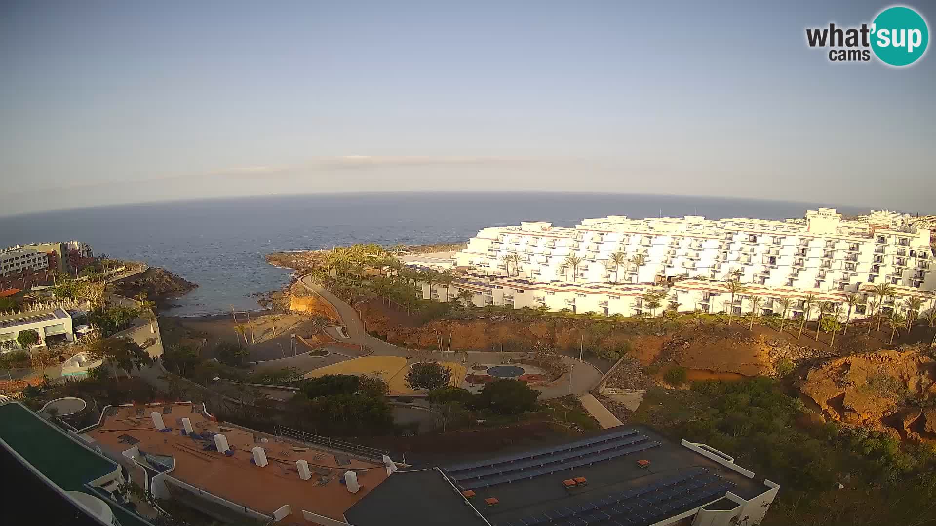 Webcam en vivo Playa de Las Galgas – Playa Paraíso – Isla de La Gomera – Costa Adeje – Tenerife