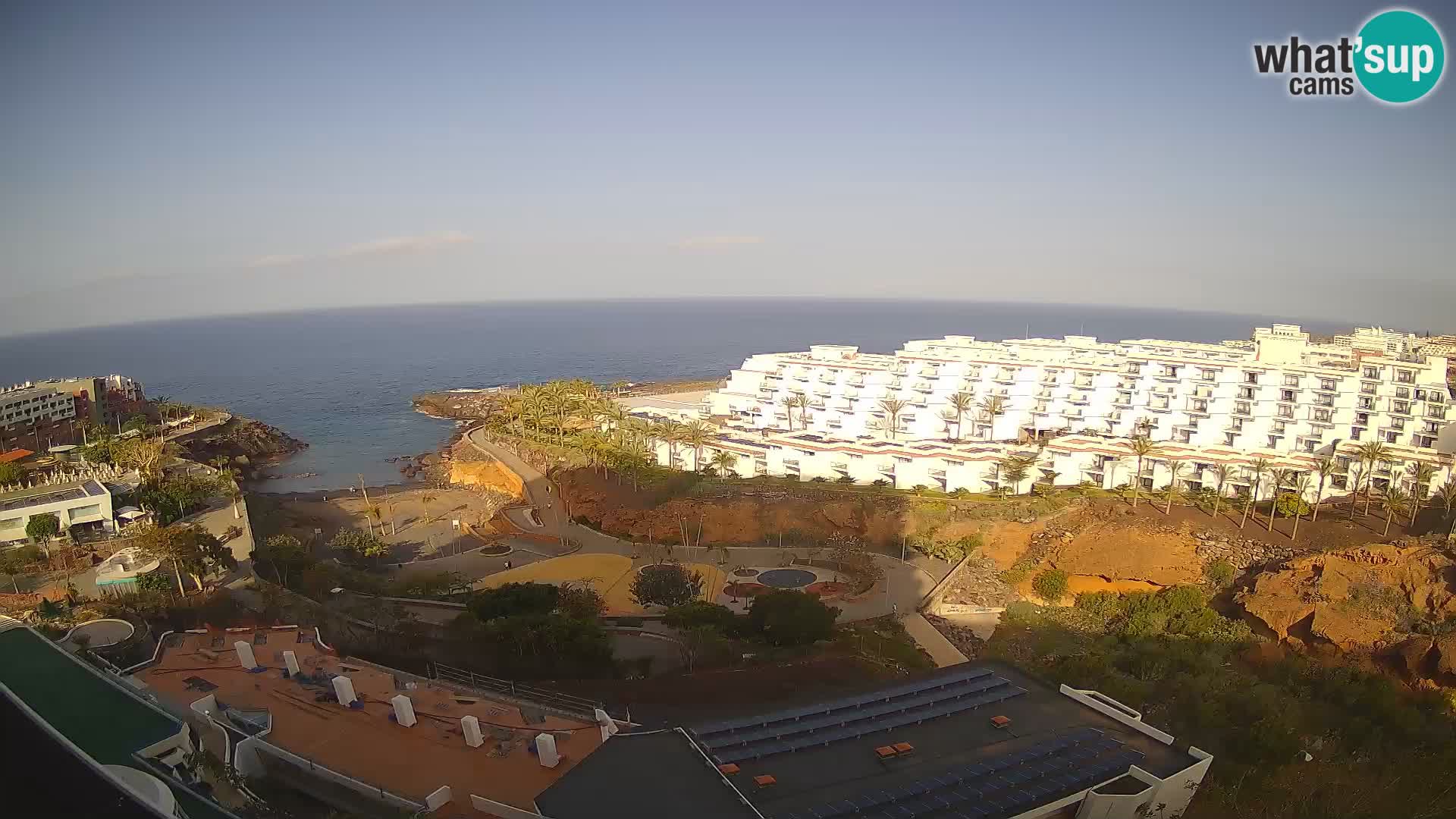 Webcam live spiaggia Las Galgas – Playa Paraiso – Isola La Gomera – Costa Adeje – Tenerife
