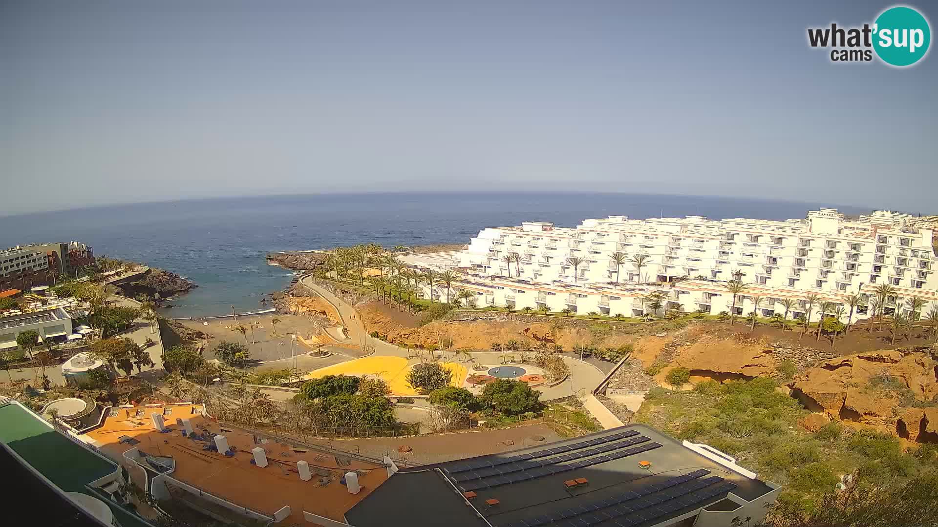 Webcam live spiaggia Las Galgas – Playa Paraiso – Isola La Gomera – Costa Adeje – Tenerife