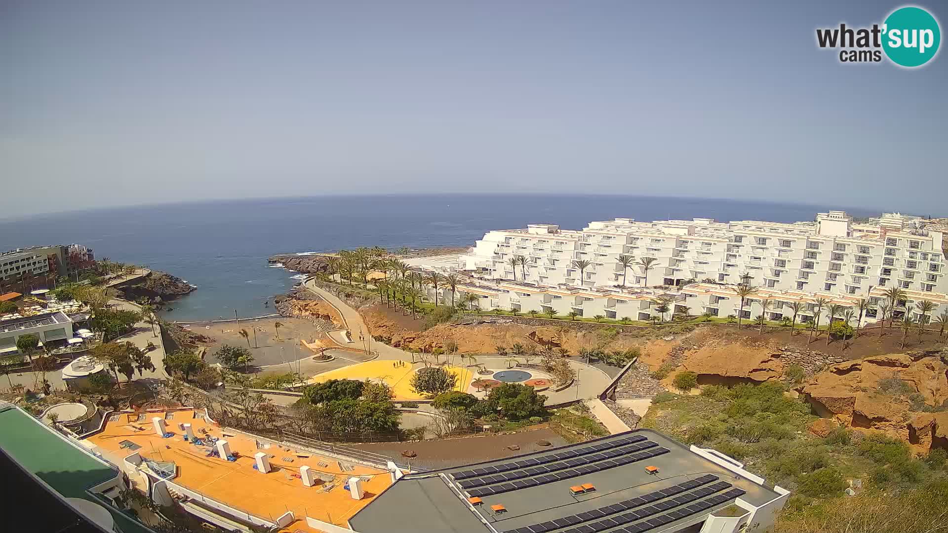 Webcam en vivo Playa de Las Galgas – Playa Paraíso – Isla de La Gomera – Costa Adeje – Tenerife