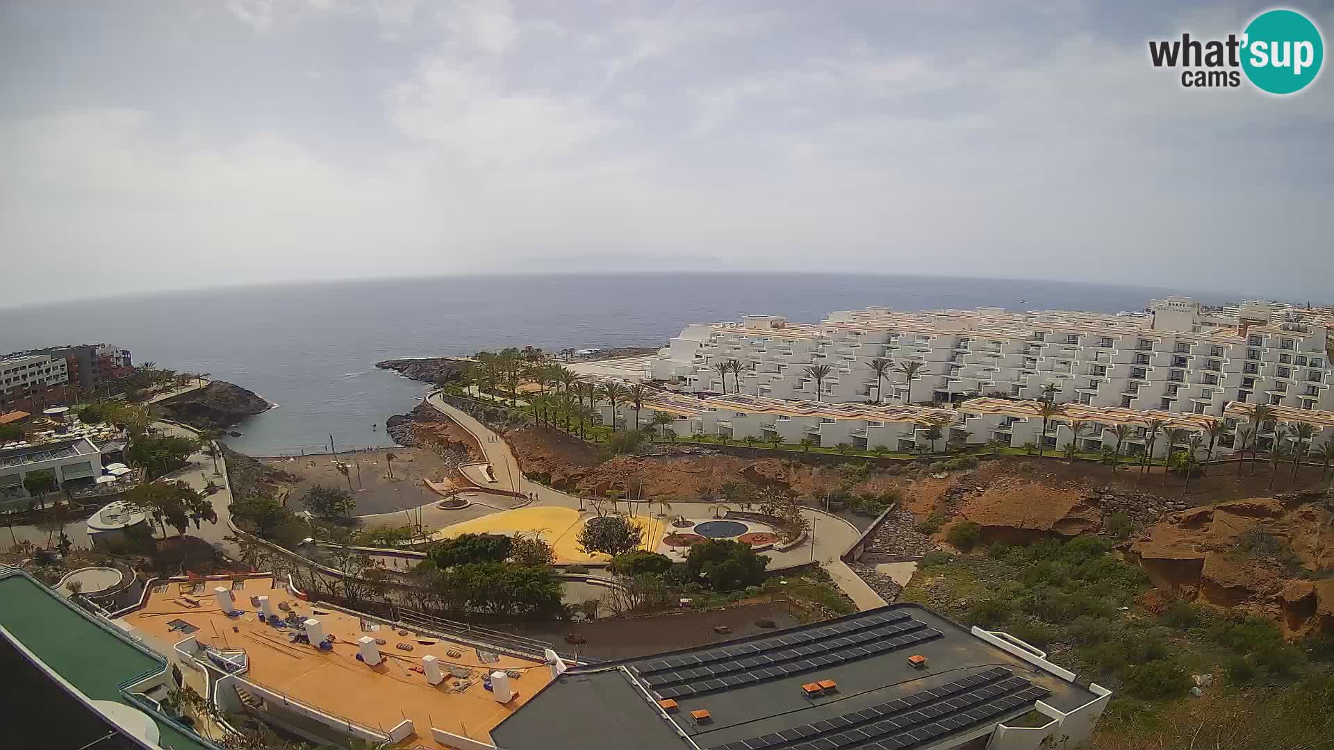 Webcam live spiaggia Las Galgas – Playa Paraiso – Isola La Gomera – Costa Adeje – Tenerife