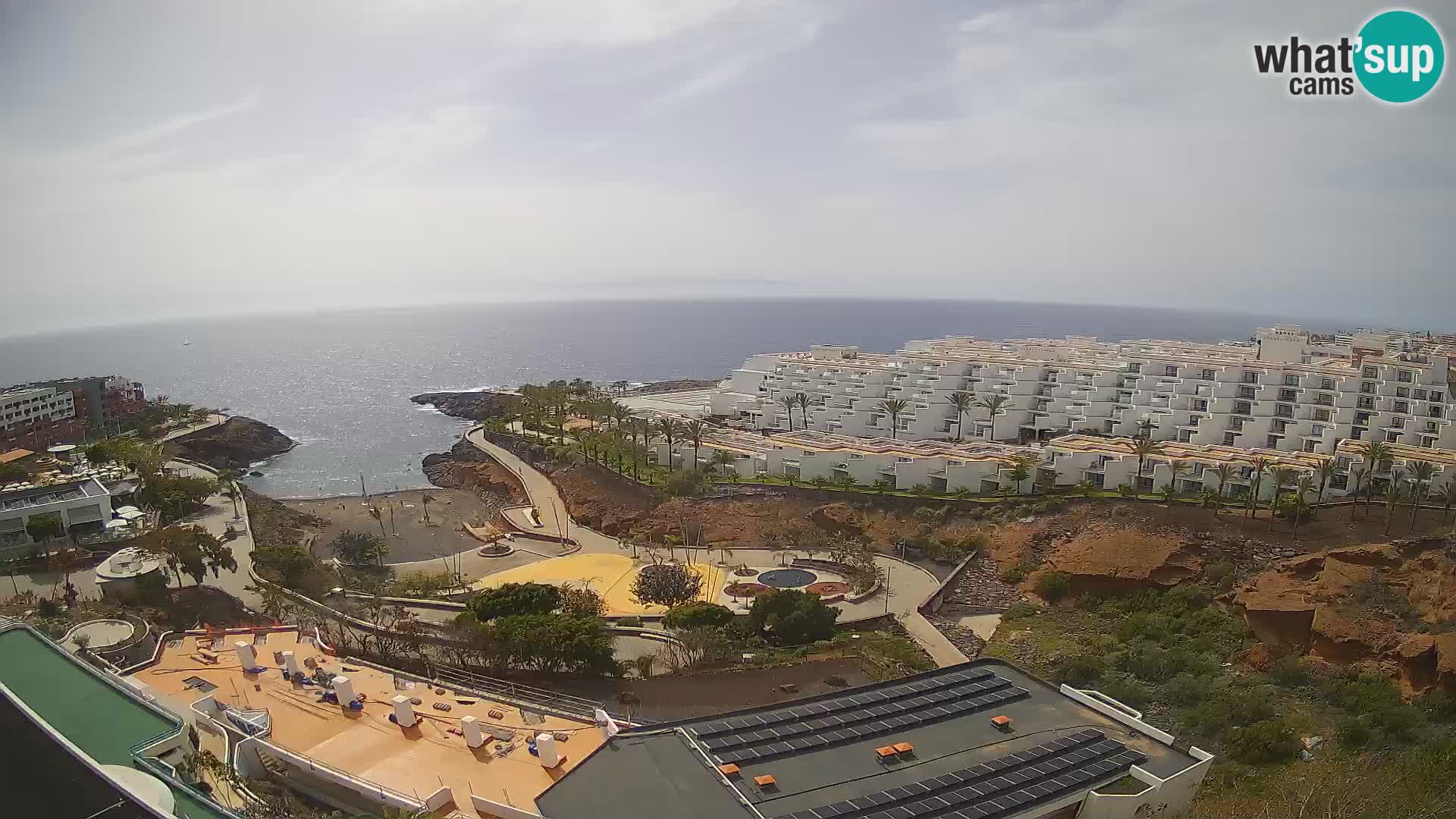Live-Webcam Las Galgas Strand – Playa Paraiso – Insel La Gomera – Costa Adeje – Teneriffa