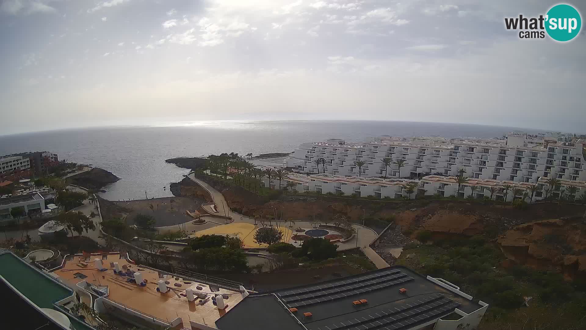 Webcam en vivo Playa de Las Galgas – Playa Paraíso – Isla de La Gomera – Costa Adeje – Tenerife