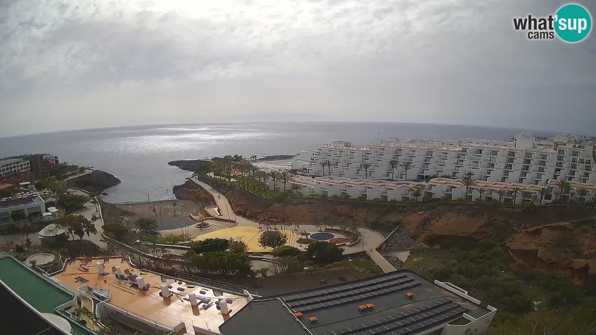Live-Webcam Las Galgas Strand – Playa Paraiso – Insel La Gomera – Costa Adeje – Teneriffa