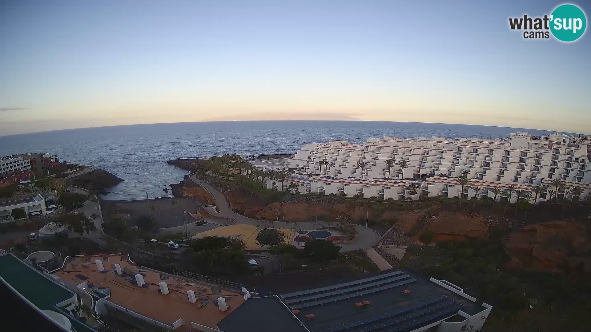 Webcam live spiaggia Las Galgas – Playa Paraiso – Isola La Gomera – Costa Adeje – Tenerife