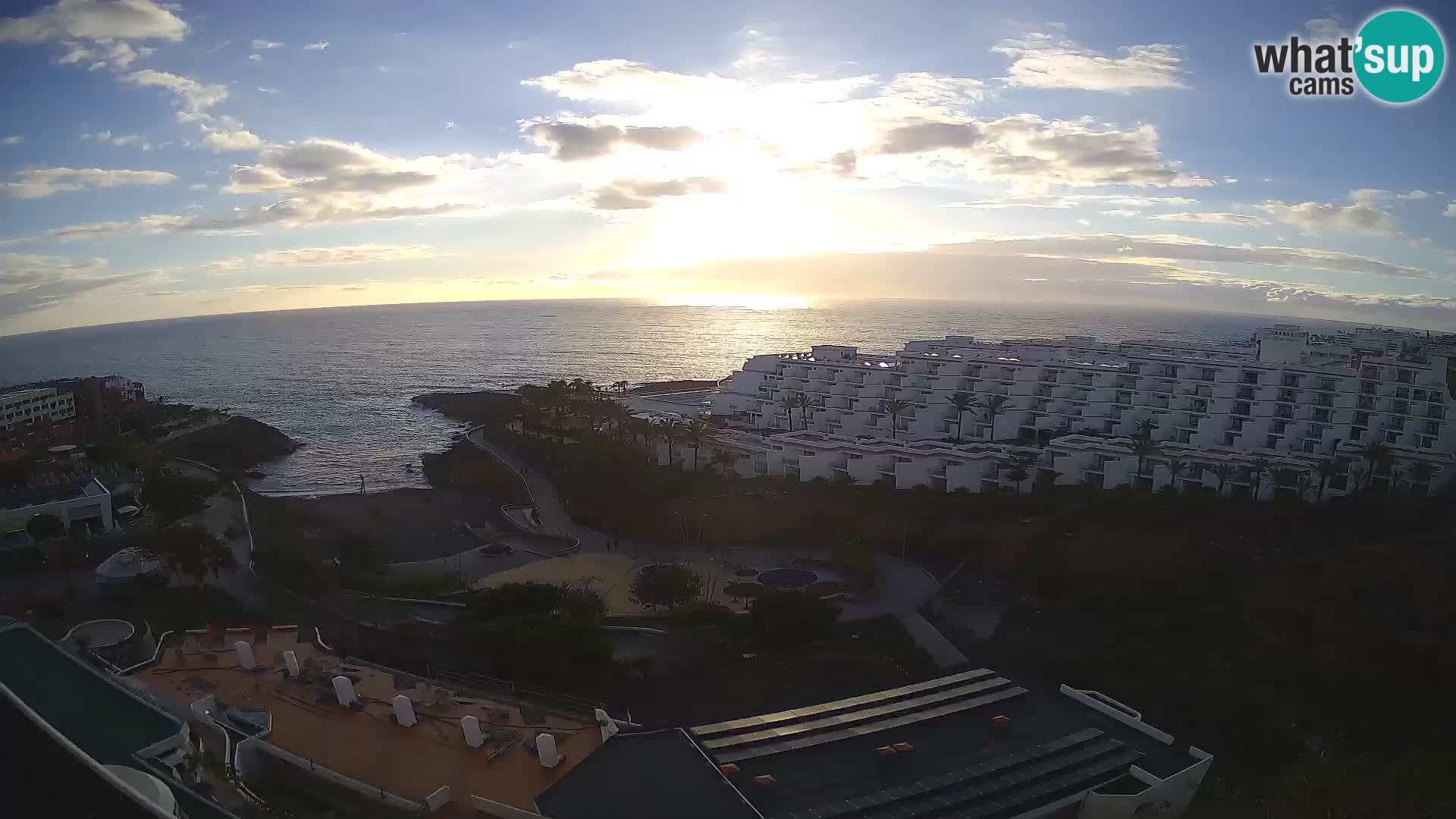 Webcam live spiaggia Las Galgas – Playa Paraiso – Isola La Gomera – Costa Adeje – Tenerife