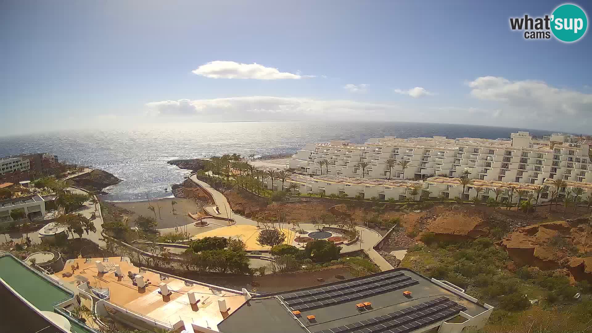 Webcam en vivo Playa de Las Galgas – Playa Paraíso – Isla de La Gomera – Costa Adeje – Tenerife