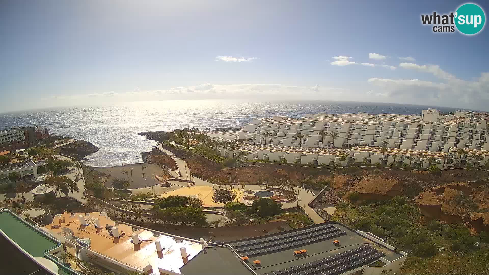 Webcam live spiaggia Las Galgas – Playa Paraiso – Isola La Gomera – Costa Adeje – Tenerife