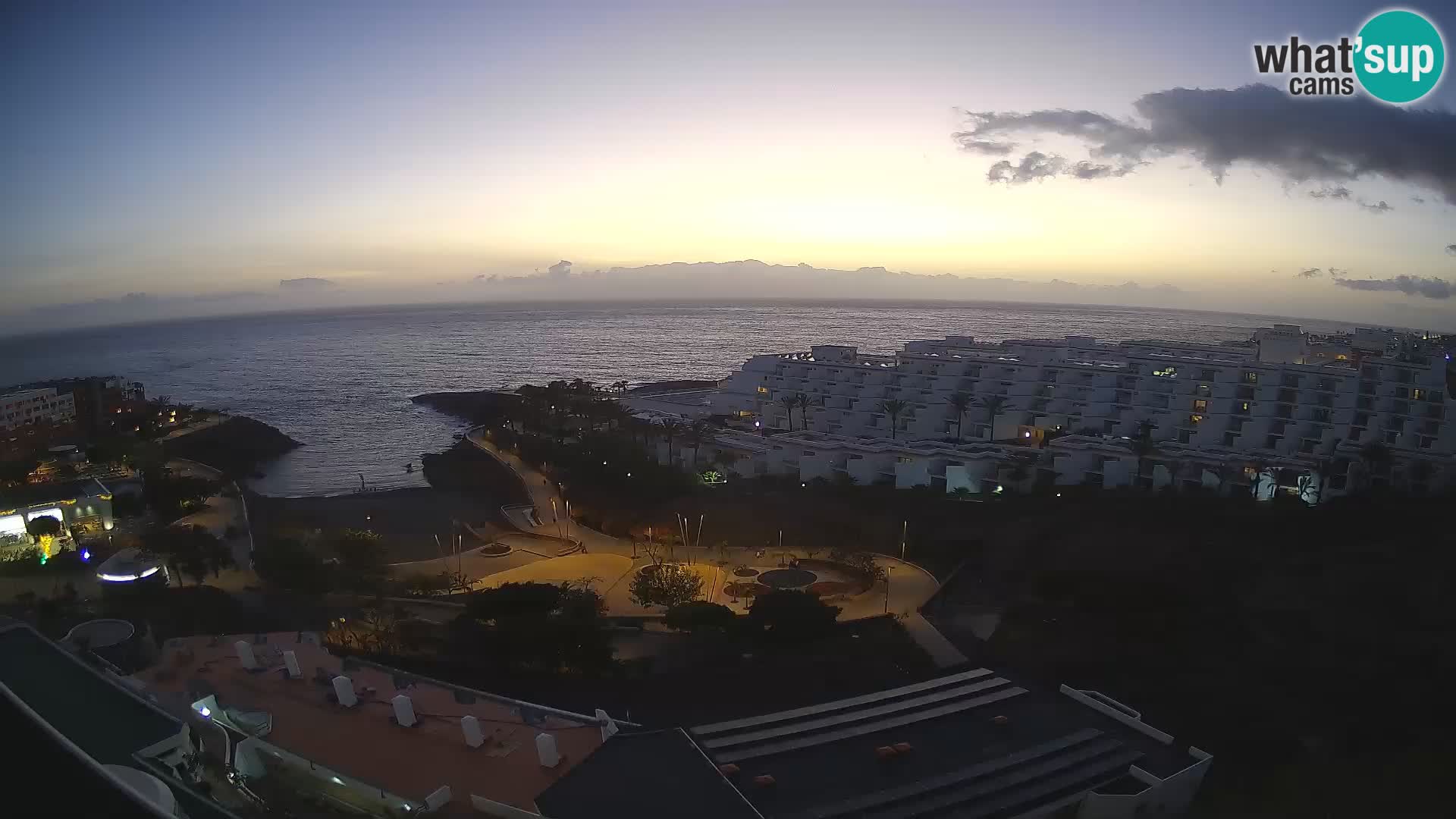 Webcam live spiaggia Las Galgas – Playa Paraiso – Isola La Gomera – Costa Adeje – Tenerife