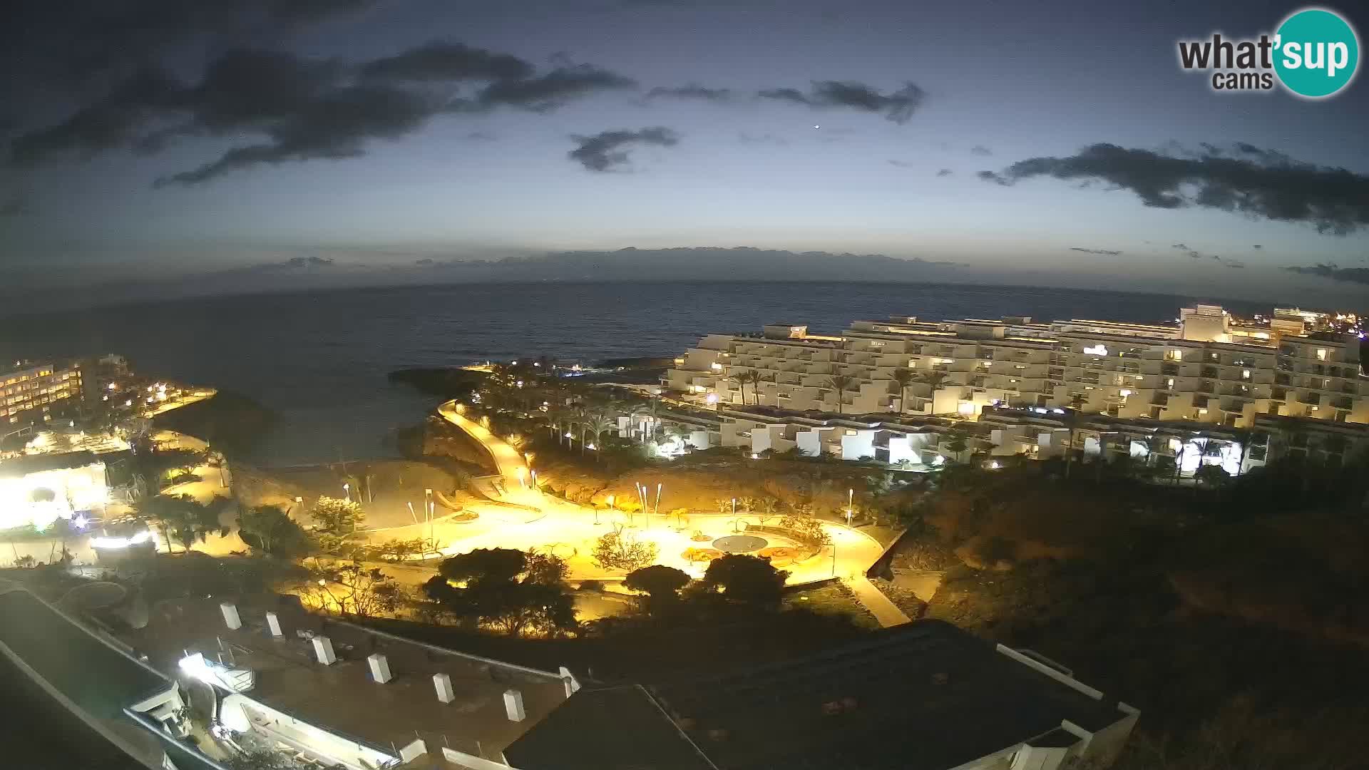 Webcam en direct Playa de Las Galgas – Playa Paraiso – île de La Gomera – Costa Adeje – Tenerife