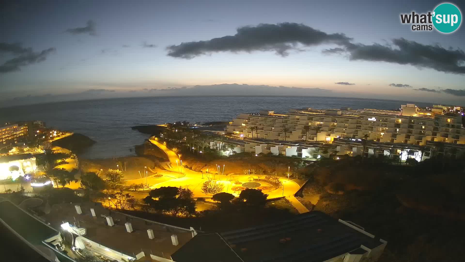 Webcam live spiaggia Las Galgas – Playa Paraiso – Isola La Gomera – Costa Adeje – Tenerife