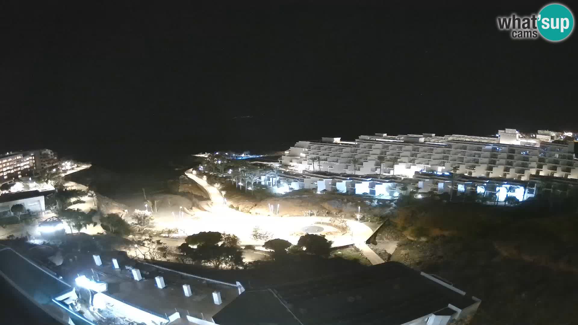 Spletna kamera v živo Las Galgas plaža – Playa Paraiso – otok La Gomera – Costa Adeje – Tenerife