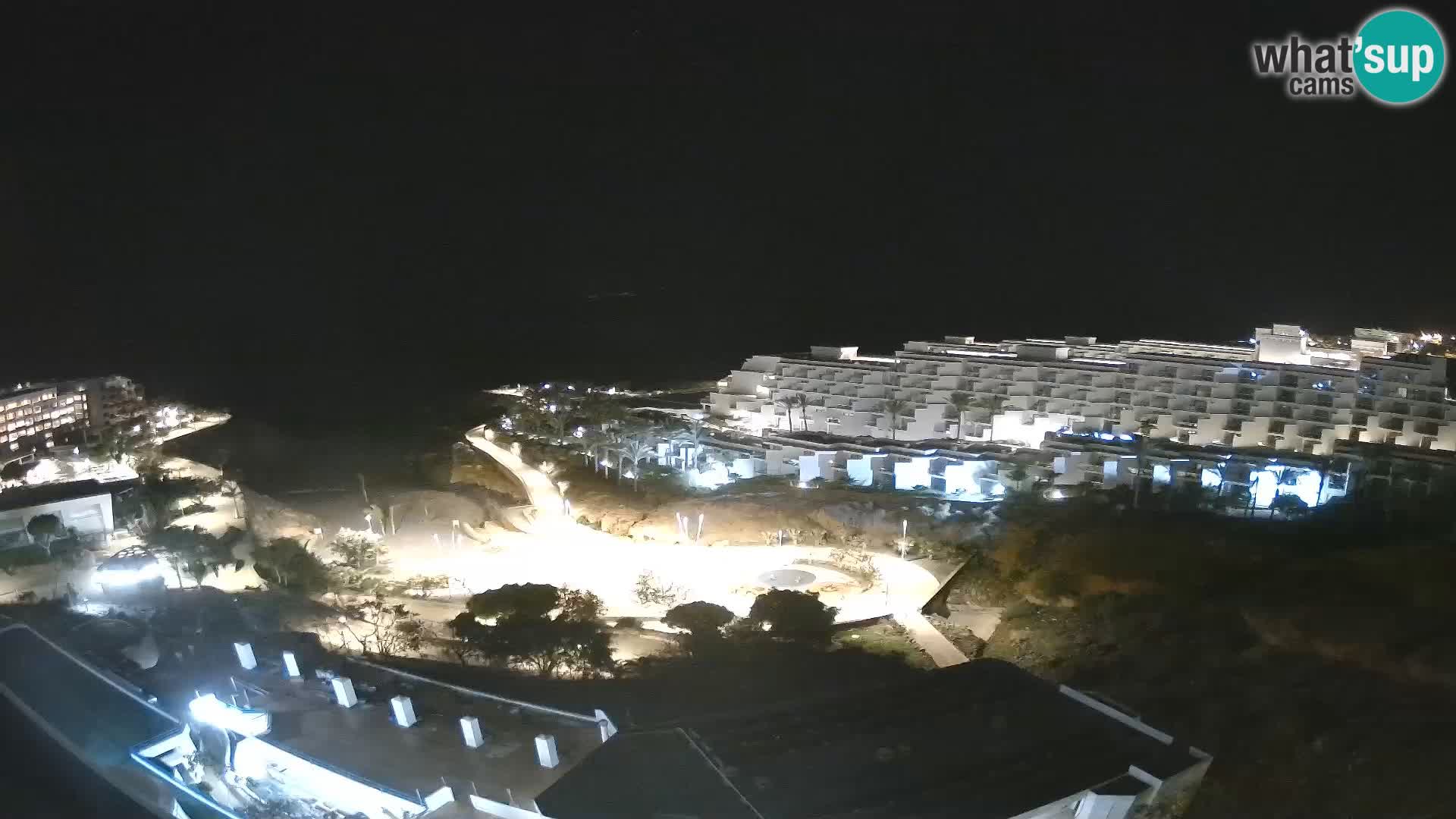 Live webcam Playa de Las Galgas – Playa Paraiso – La Gomera island – Adeje – Tenerife