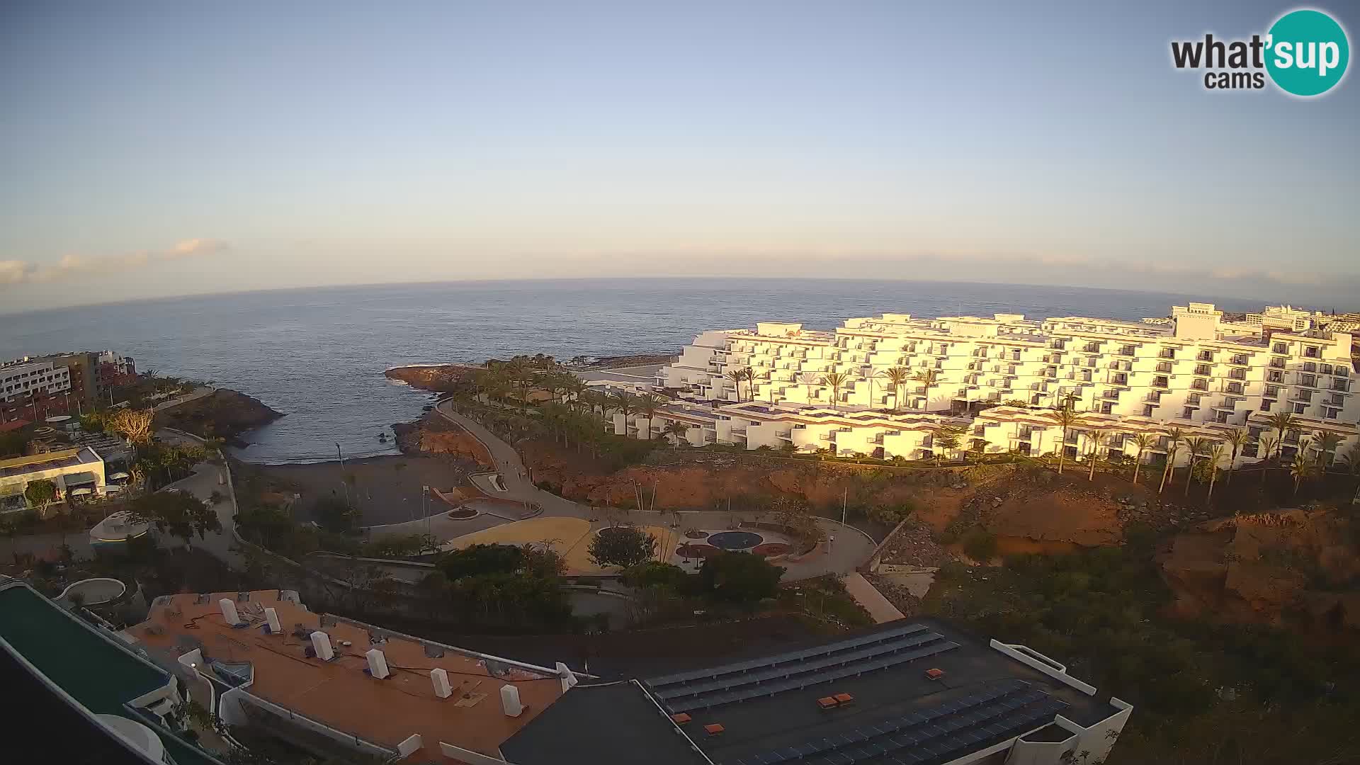Webcam en vivo Playa de Las Galgas – Playa Paraíso – Isla de La Gomera – Costa Adeje – Tenerife