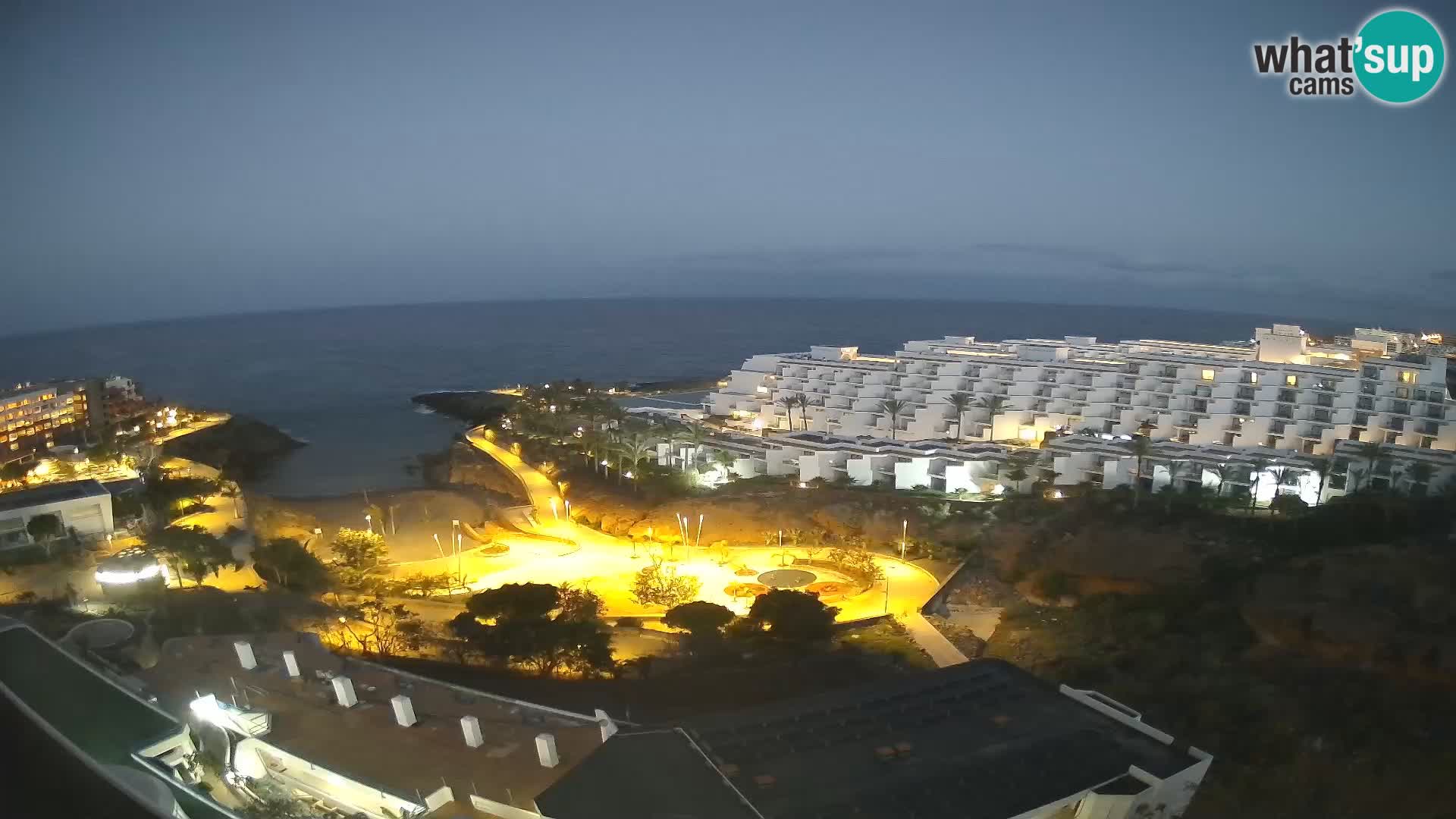 Web kamera uživo Playa de Las Galgas – Playa Paraiso – otok La Gomera – Costa Adeje – Tenerife