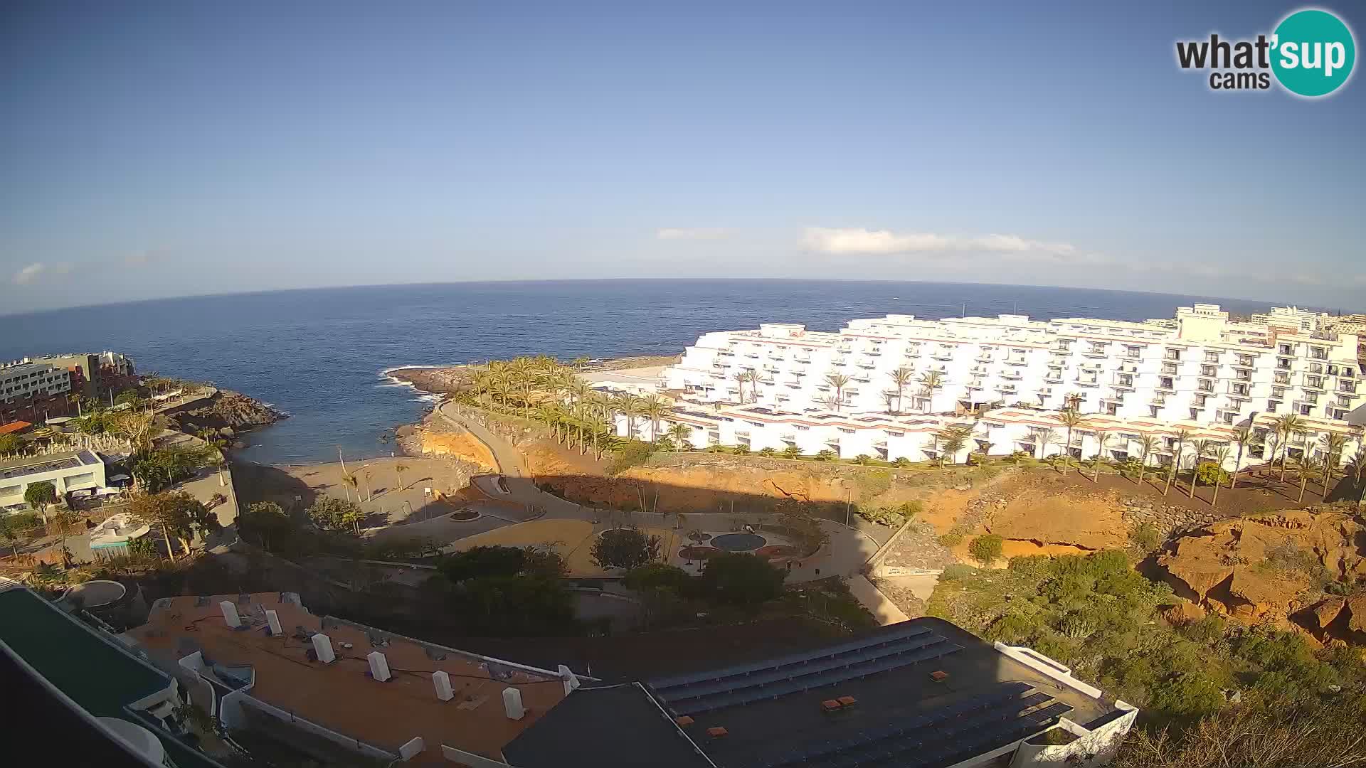 Webcam en vivo Playa de Las Galgas – Playa Paraíso – Isla de La Gomera – Costa Adeje – Tenerife