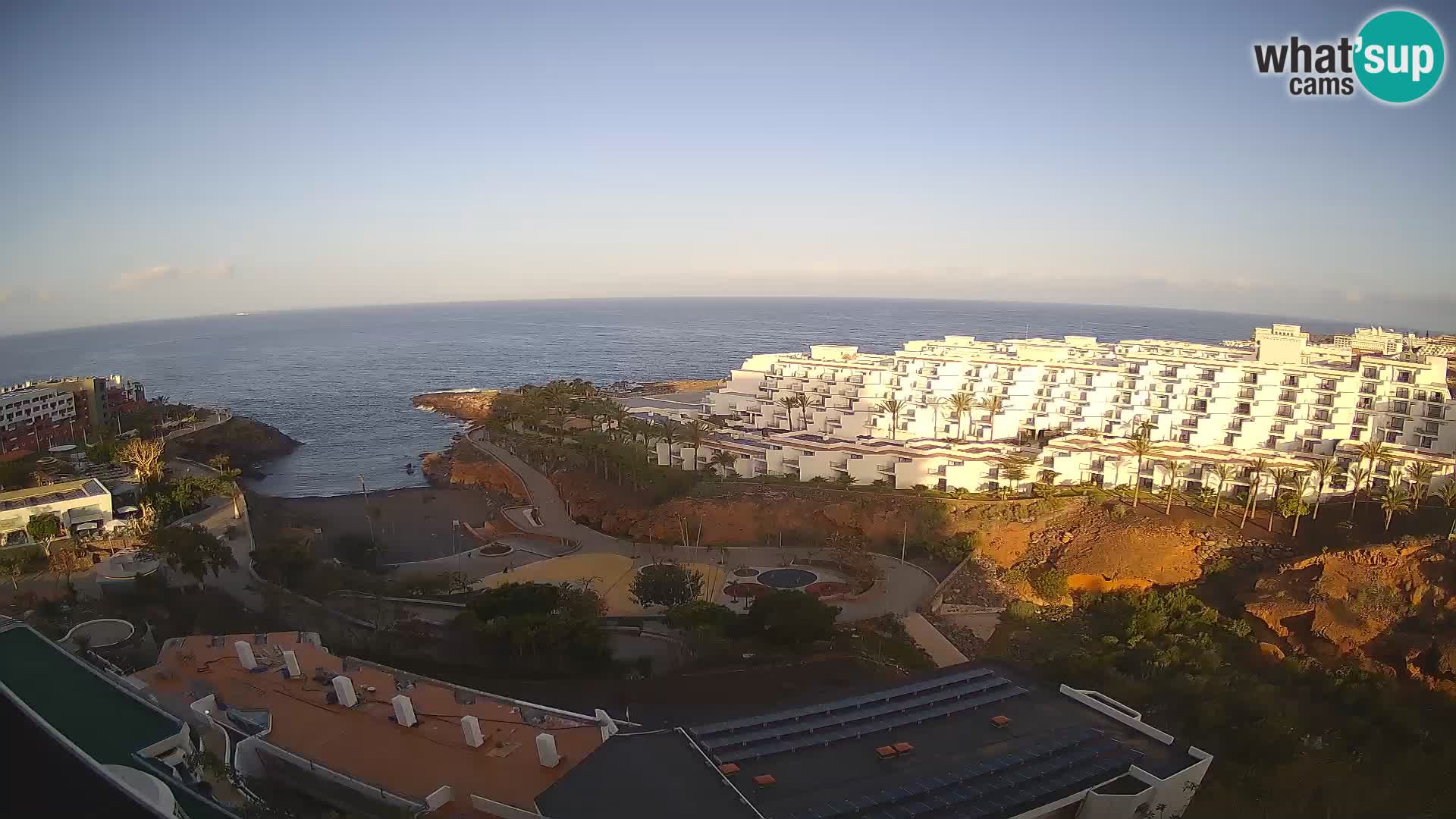 Webcam en direct Playa de Las Galgas – Playa Paraiso – île de La Gomera – Costa Adeje – Tenerife