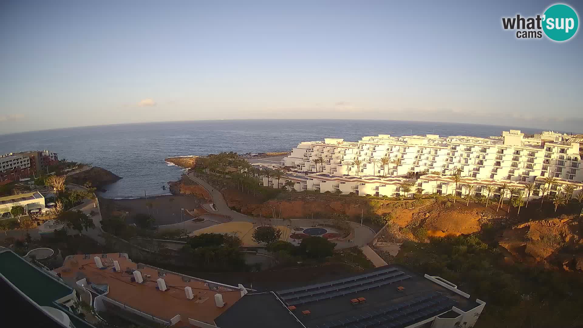 Webcam en direct Playa de Las Galgas – Playa Paraiso – île de La Gomera – Costa Adeje – Tenerife