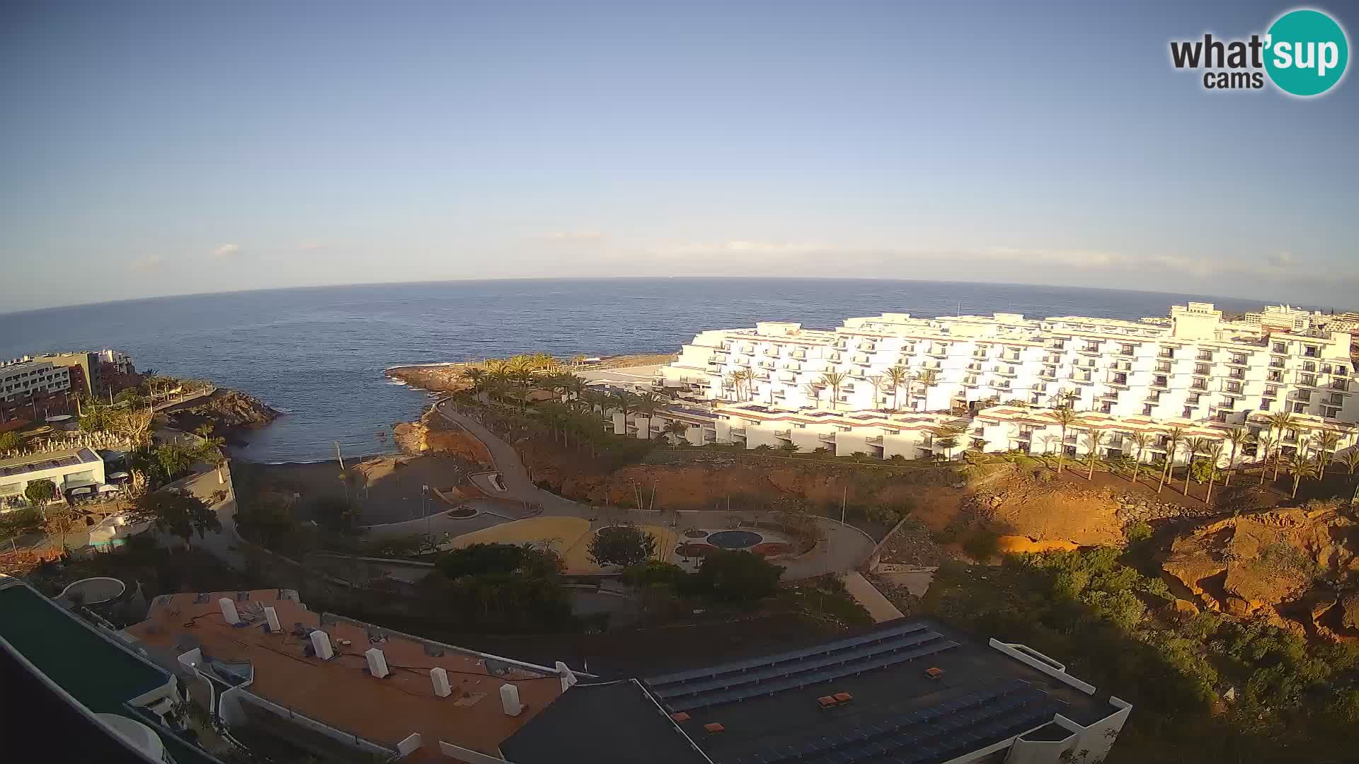 Webcam en vivo Playa de Las Galgas – Playa Paraíso – Isla de La Gomera – Costa Adeje – Tenerife
