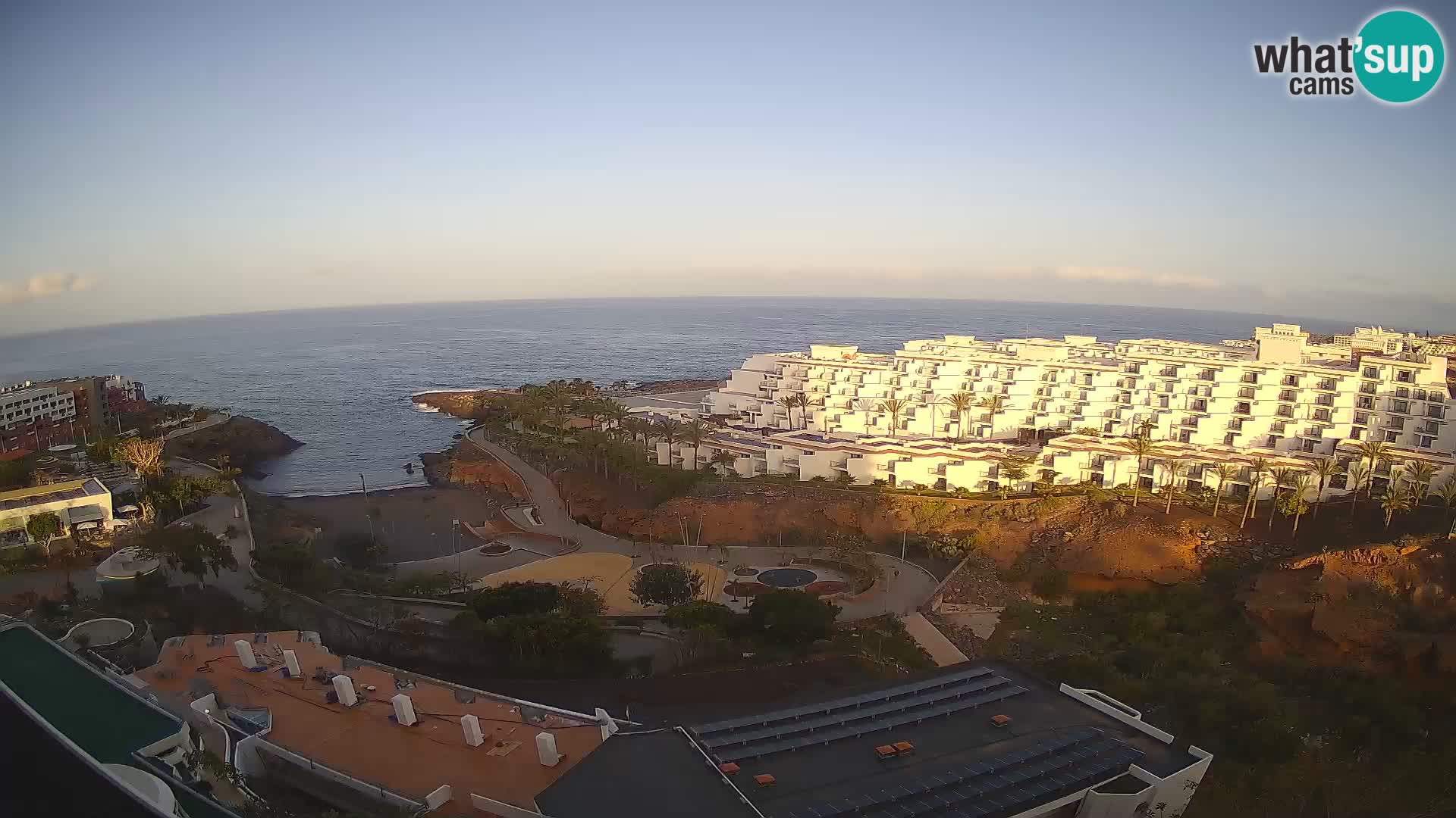 Webcam en direct Playa de Las Galgas – Playa Paraiso – île de La Gomera – Costa Adeje – Tenerife