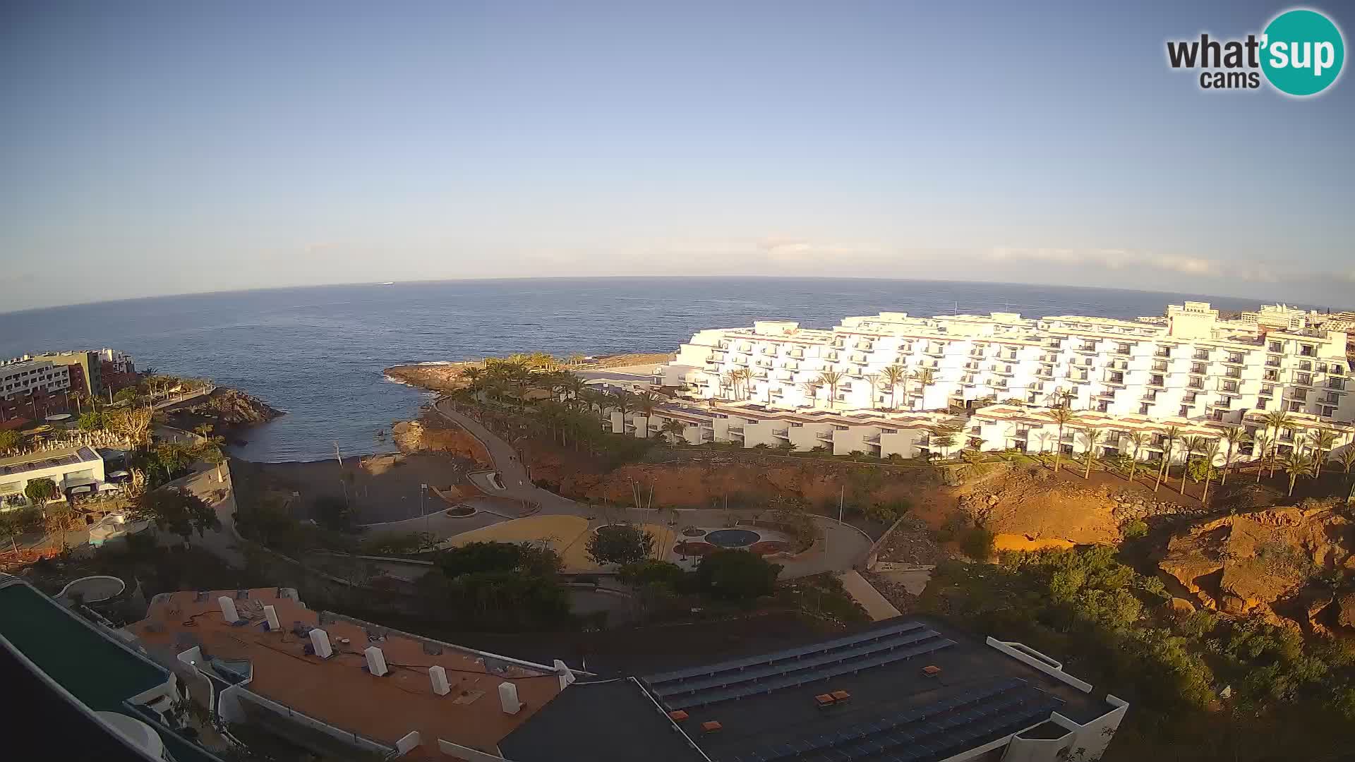 Live-Webcam Las Galgas Strand – Playa Paraiso – Insel La Gomera – Costa Adeje – Teneriffa