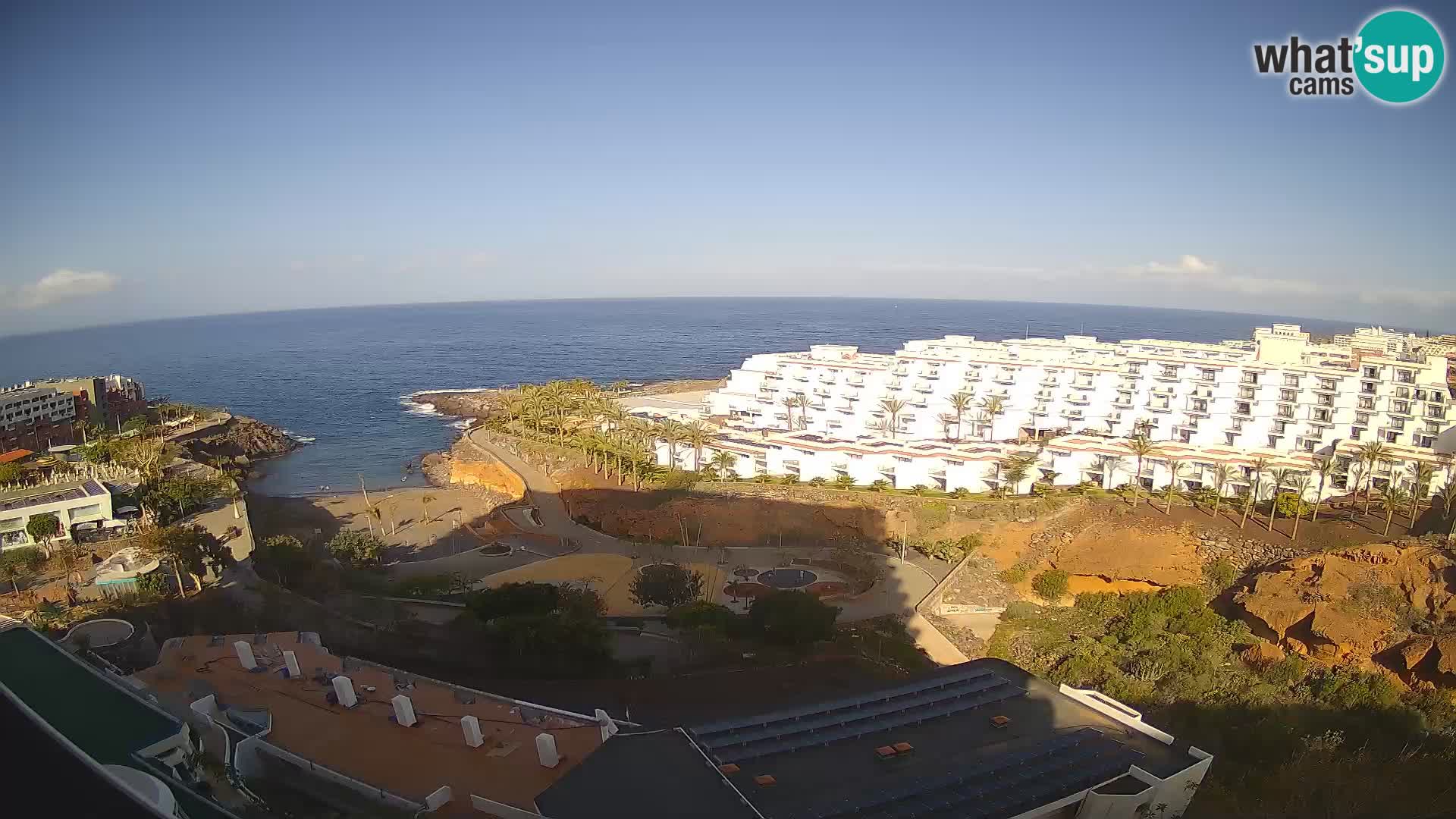 Webcam en vivo Playa de Las Galgas – Playa Paraíso – Isla de La Gomera – Costa Adeje – Tenerife