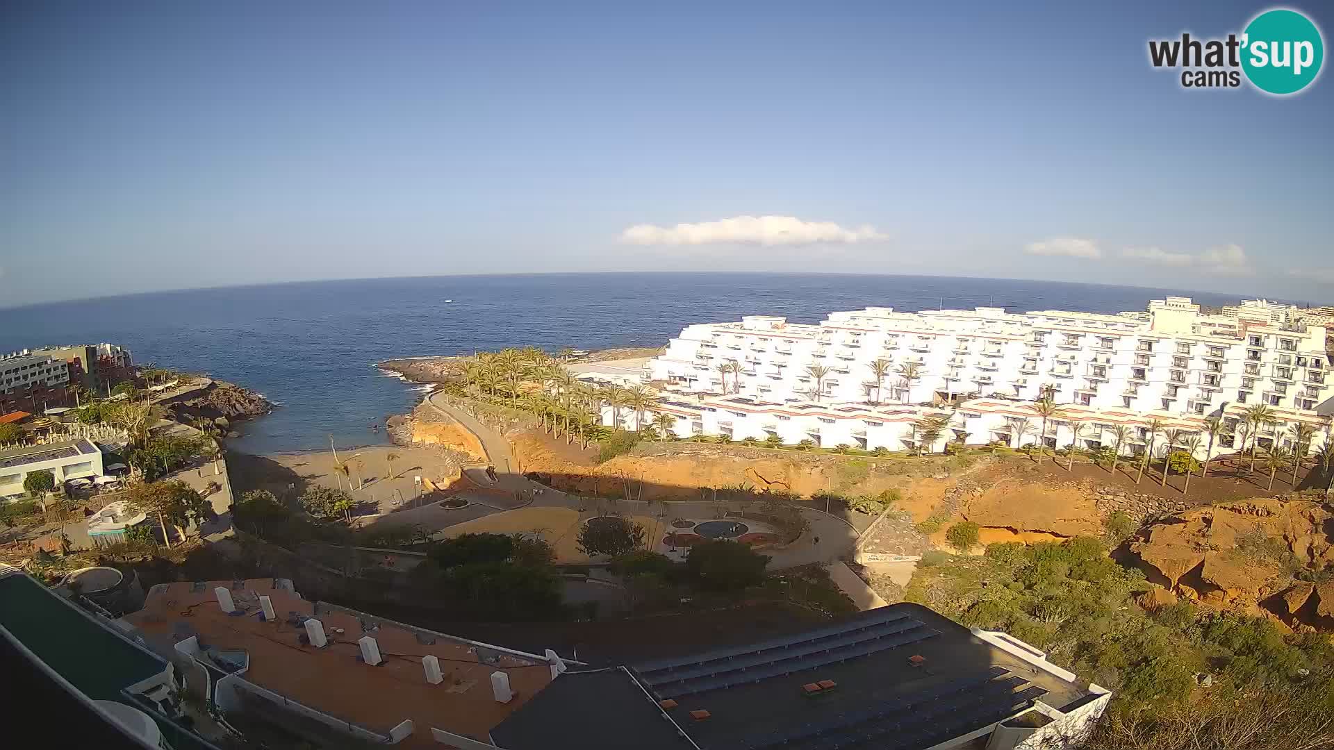 Live-Webcam Las Galgas Strand – Playa Paraiso – Insel La Gomera – Costa Adeje – Teneriffa