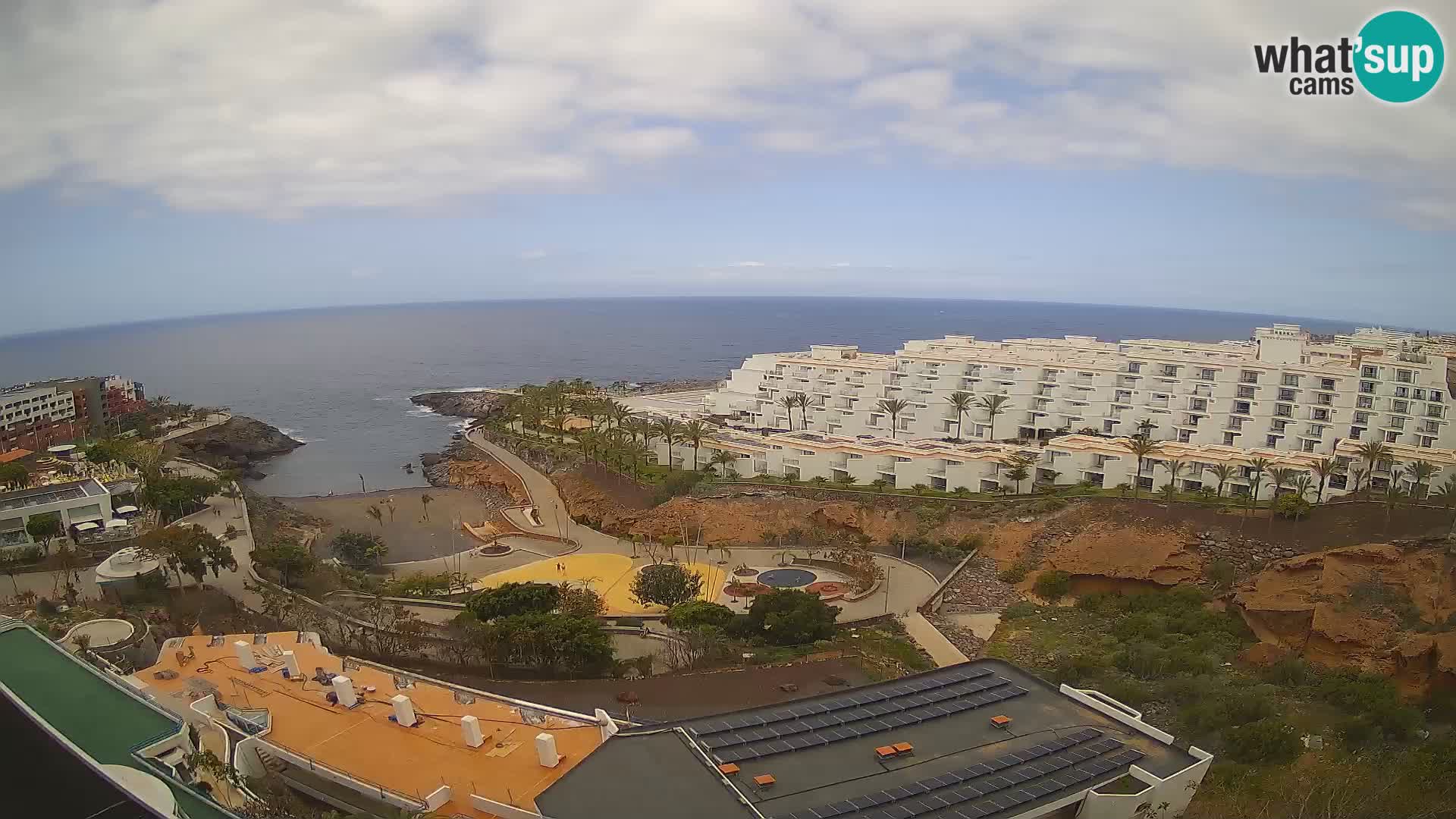 Webcam live spiaggia Las Galgas – Playa Paraiso – Isola La Gomera – Costa Adeje – Tenerife